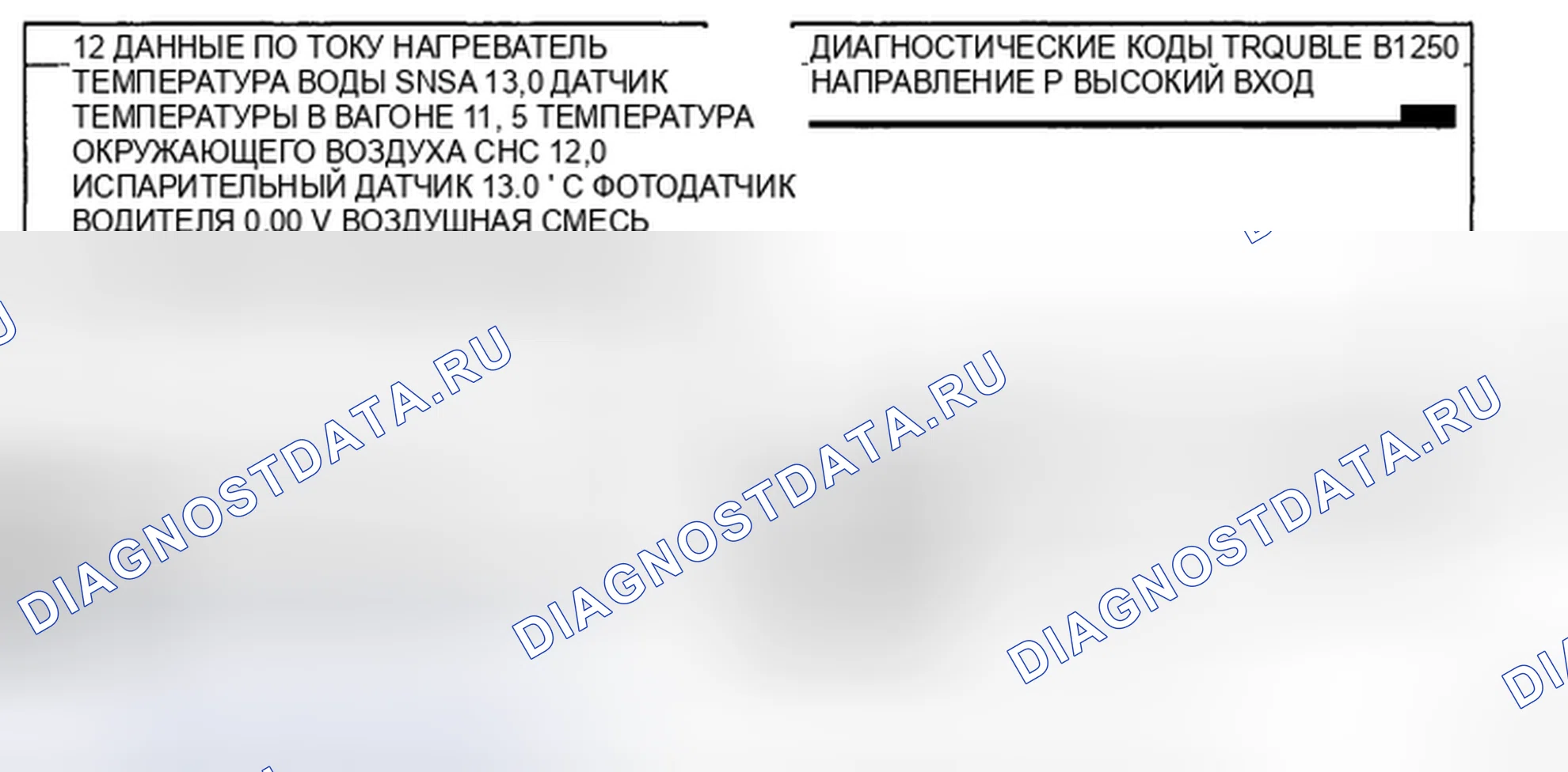 Рис. 94: МОНИТОРИНГ ДАННЫХ SCANTOOL. Kia Magentis II
