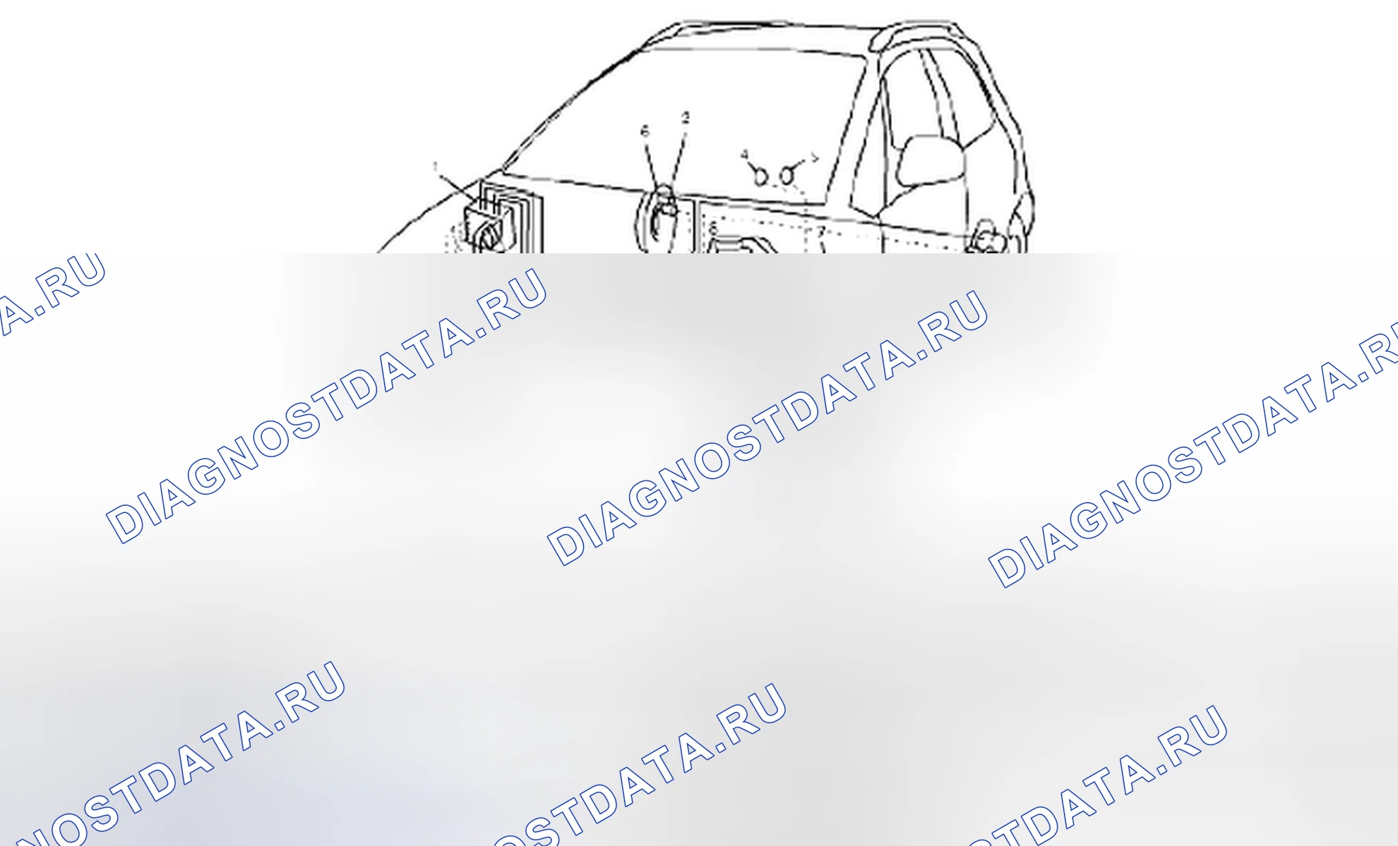 Рис. 41: Расположение компонентов ABS. Suzuki SX4 I