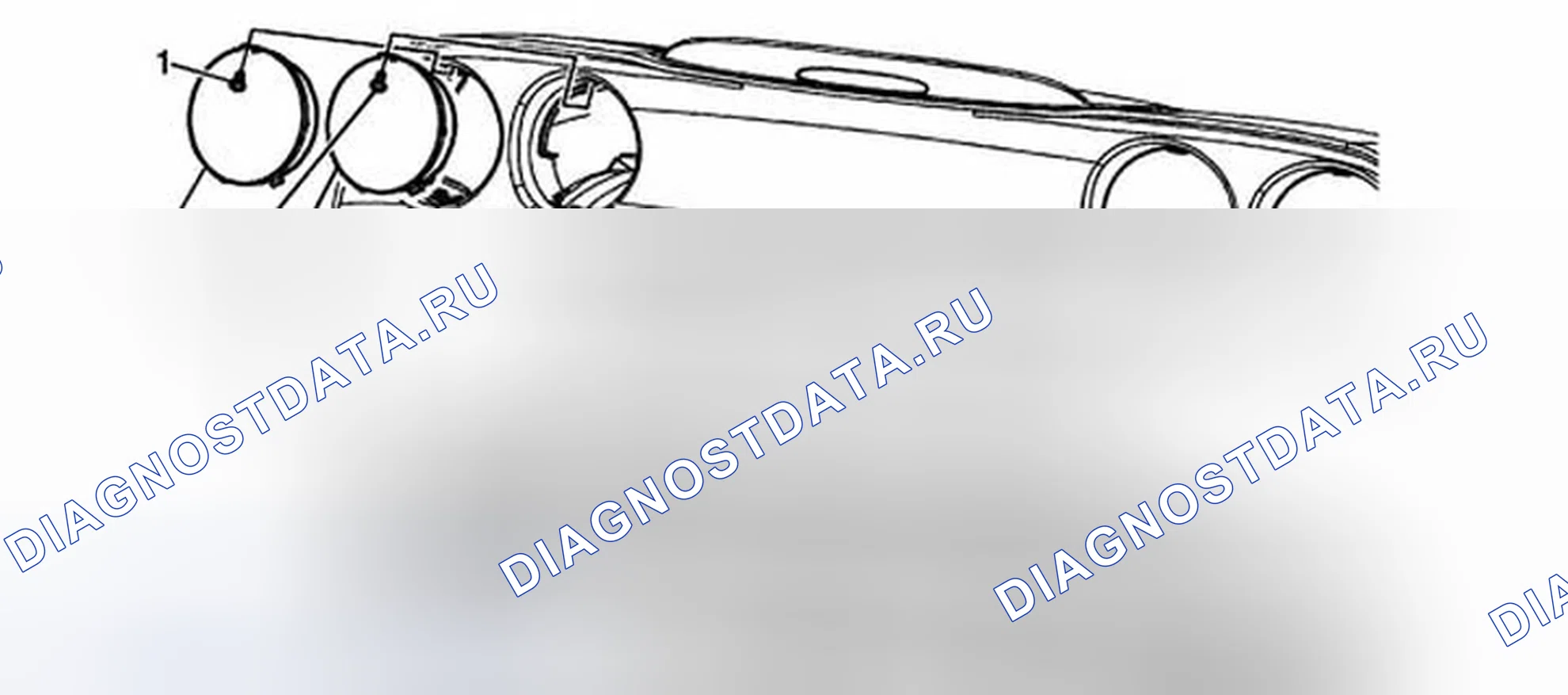 Рис. 26: Замена хвостовой лампы. Chevrolet Corvette C6