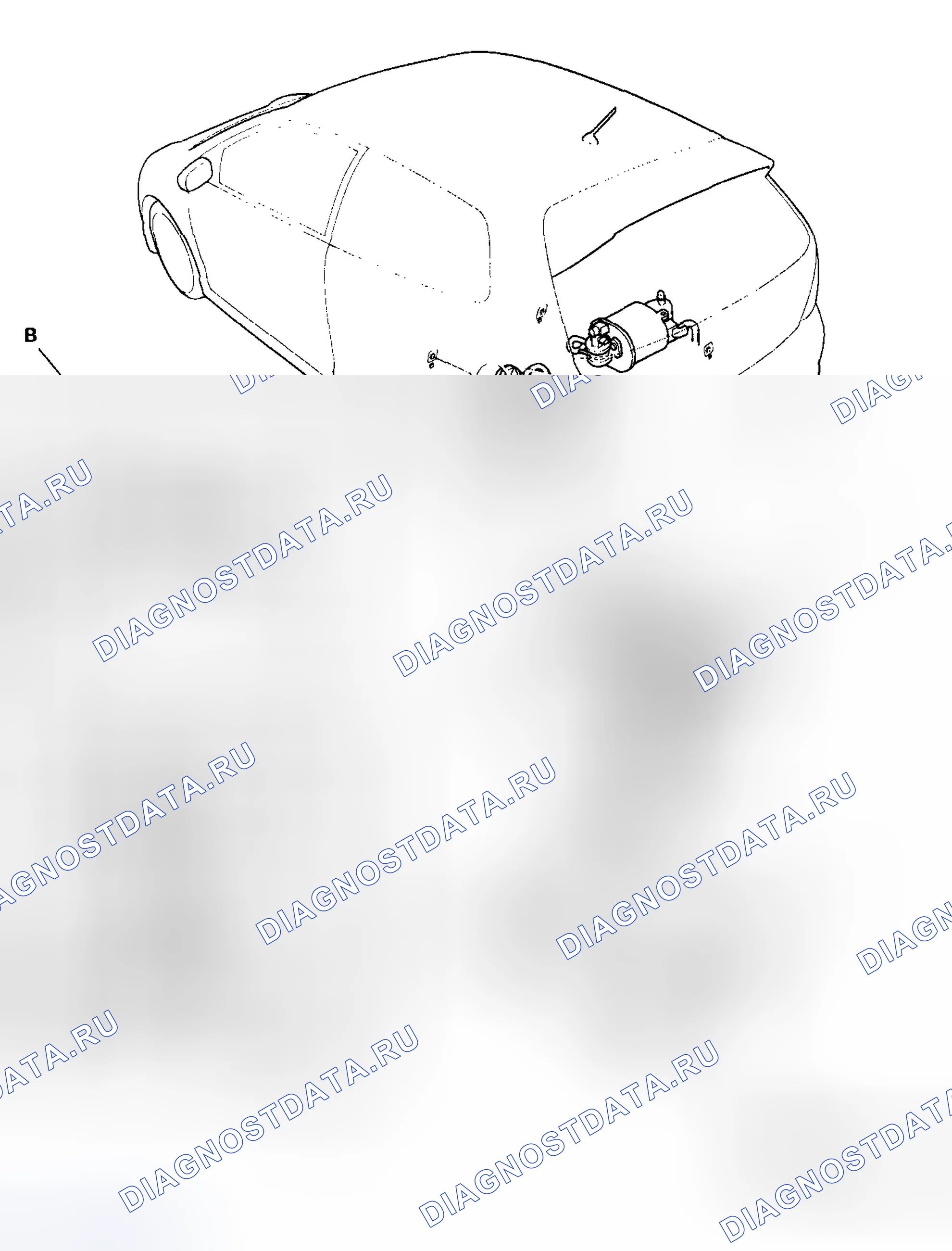 Рис. 50: Замена топливного бака. Honda Civic VII рестайлинг