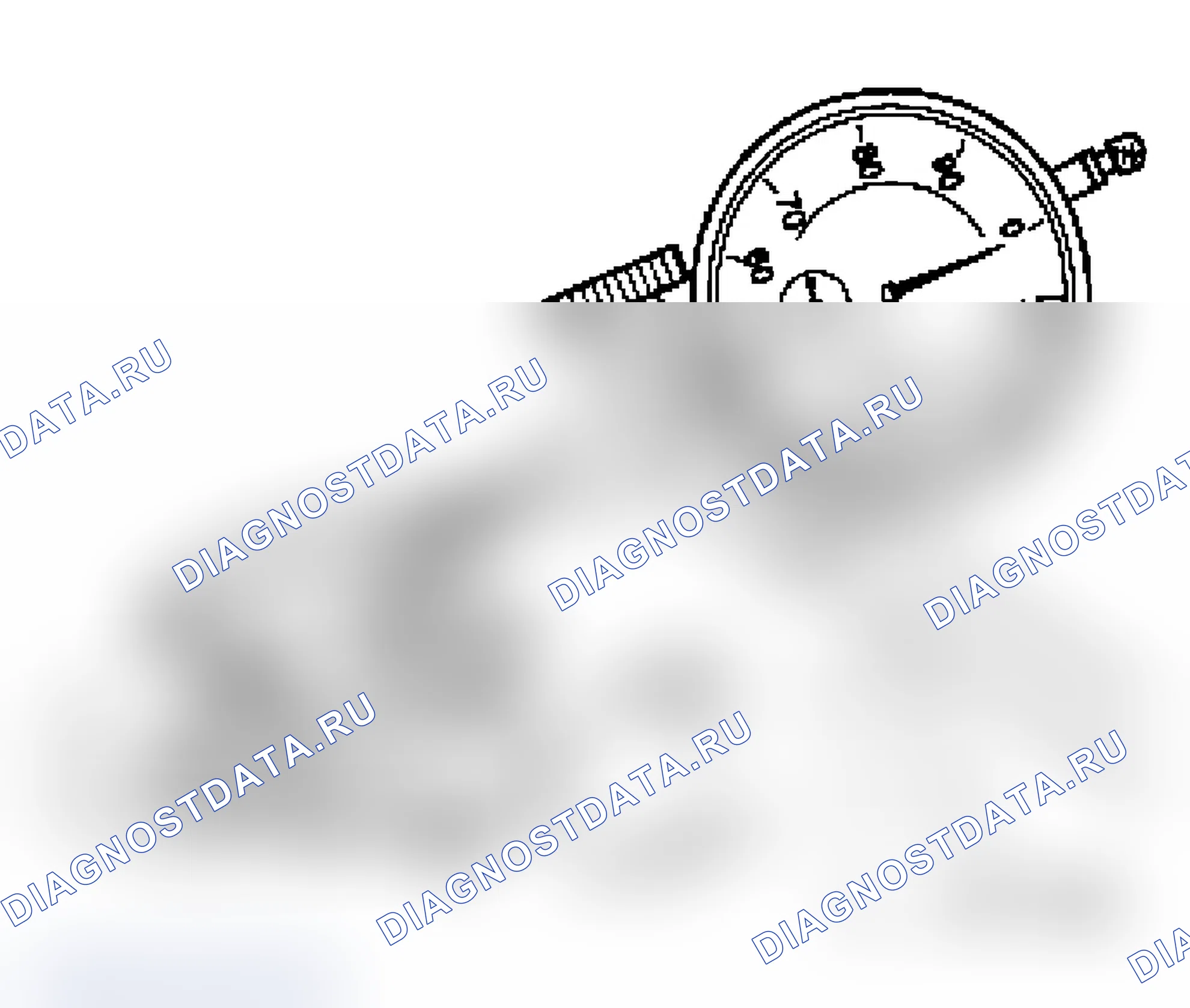 Рис. 149: 11 12 595 Проверка направляющей клапана на износ - клапан снят (S50/ S54). BMW M3 E36