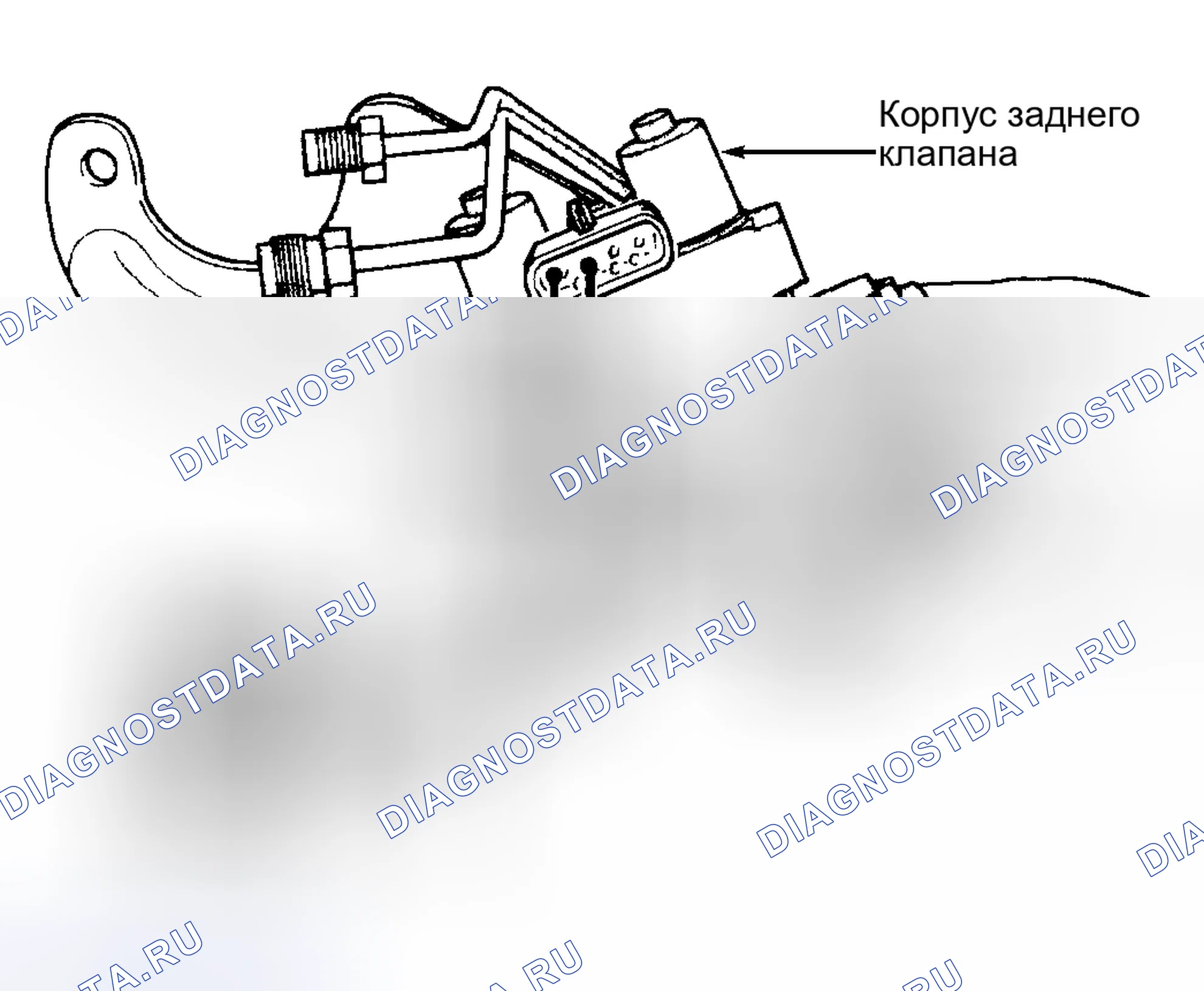 Рис. 37: Диагностический тест. Dodge Pickup R2500 AD pre