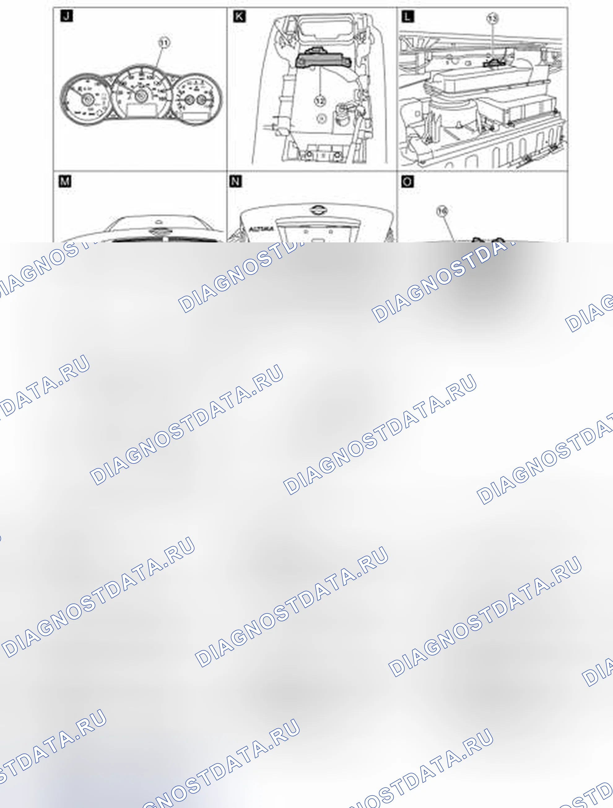 Рис. 1111. Nissan Altima L32 рестайлинг
