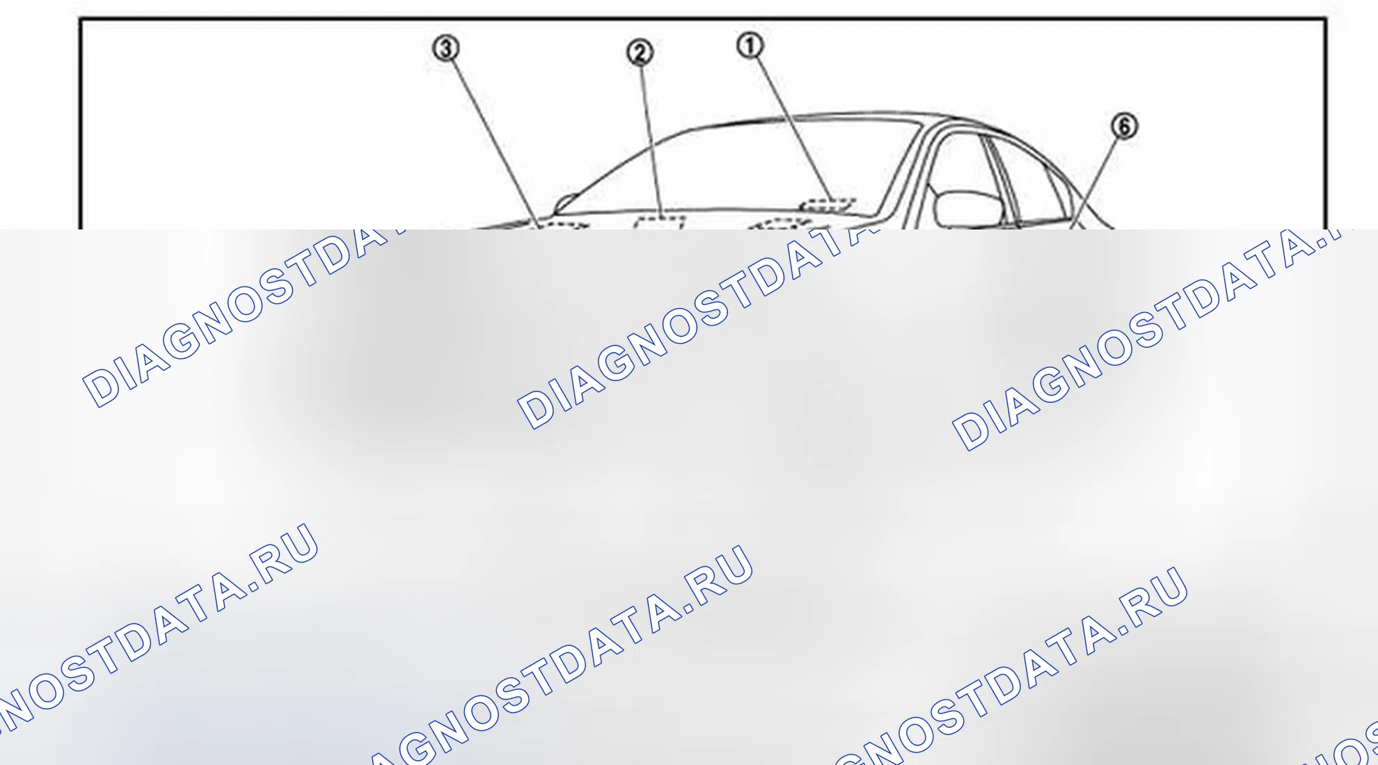 Рис. 66: ИДЕНТИФИКАЦИОННЫЙ НОМЕР. Infiniti M35 III рестайлинг