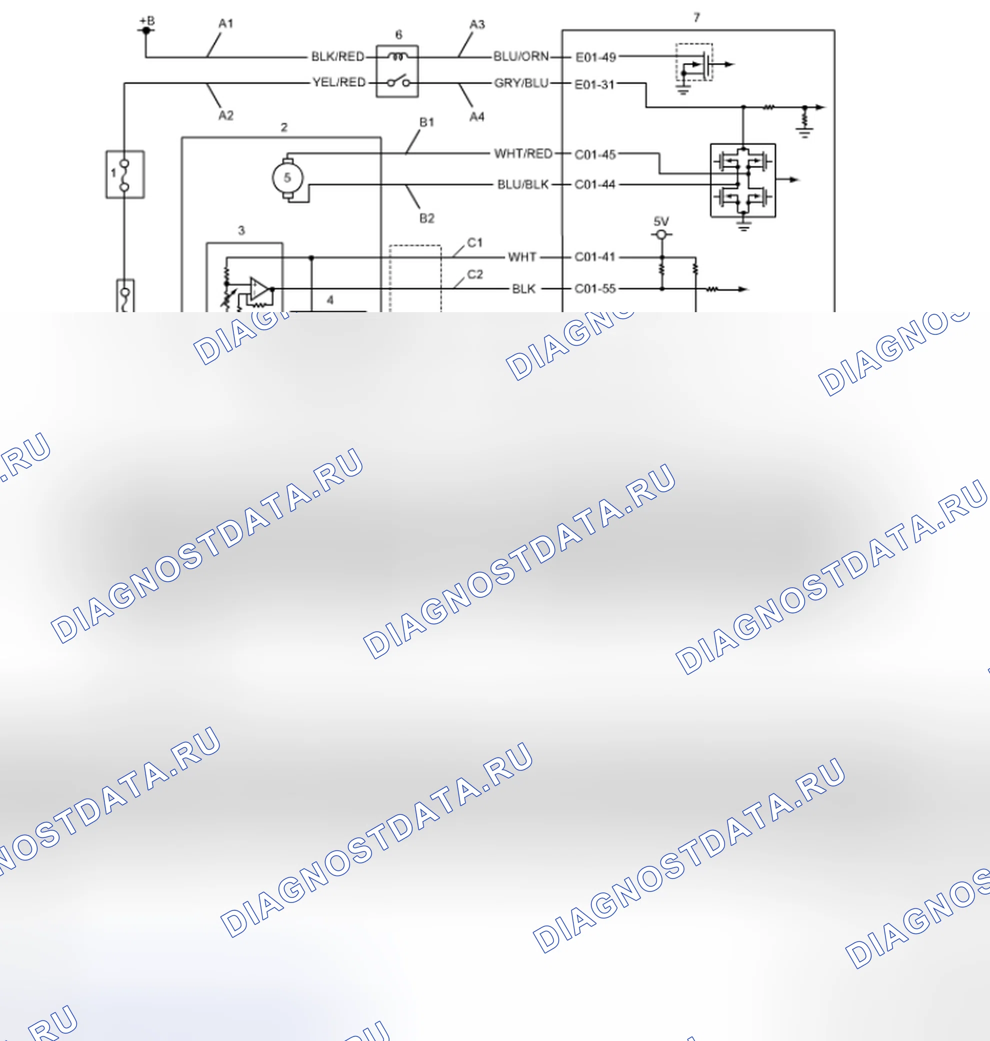 Рис. 54: Принципиальная схема. Suzuki Kizashi I