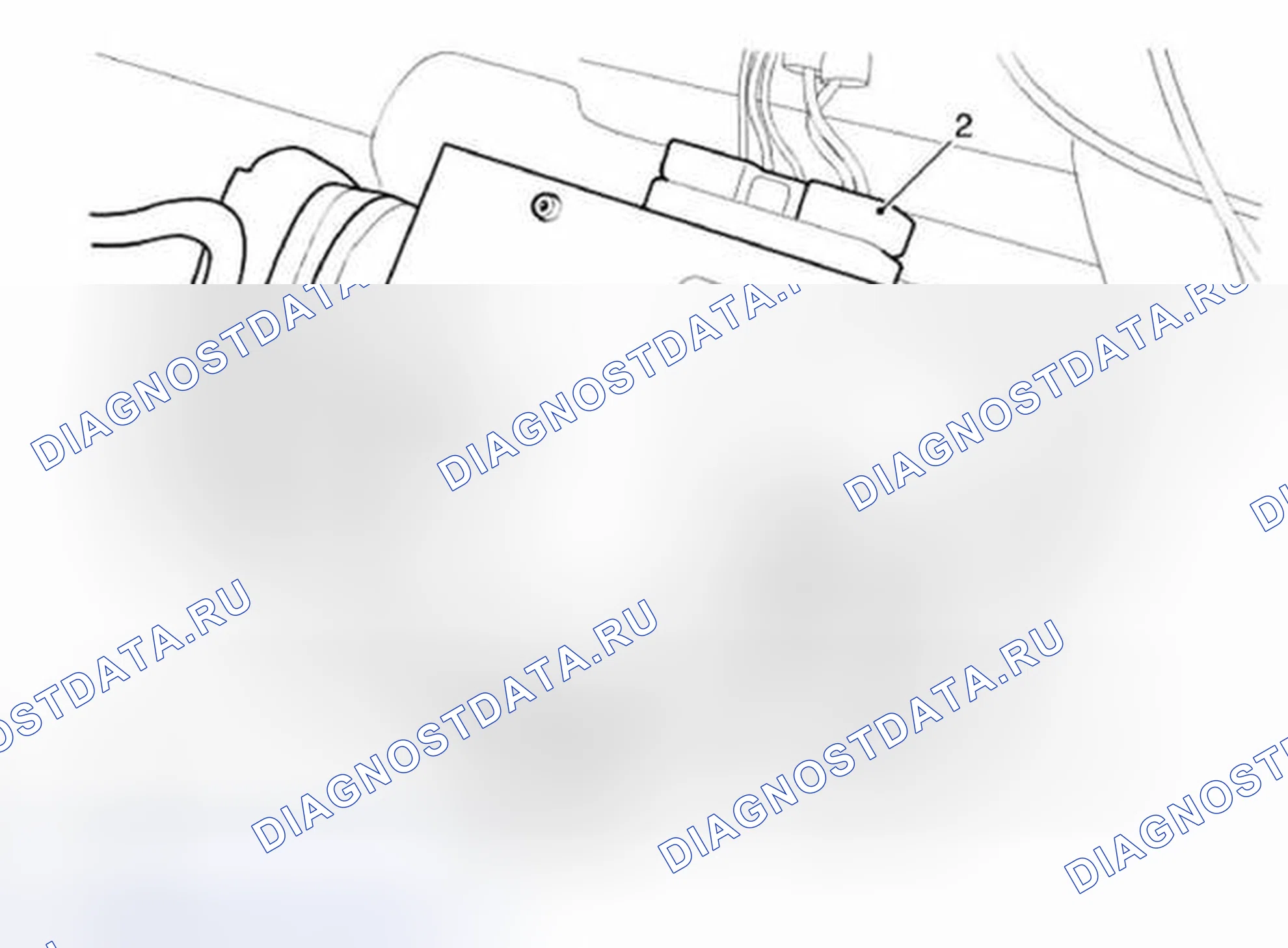 Рис. 12: Коробка переключения CD. Land Rover Discovery L318