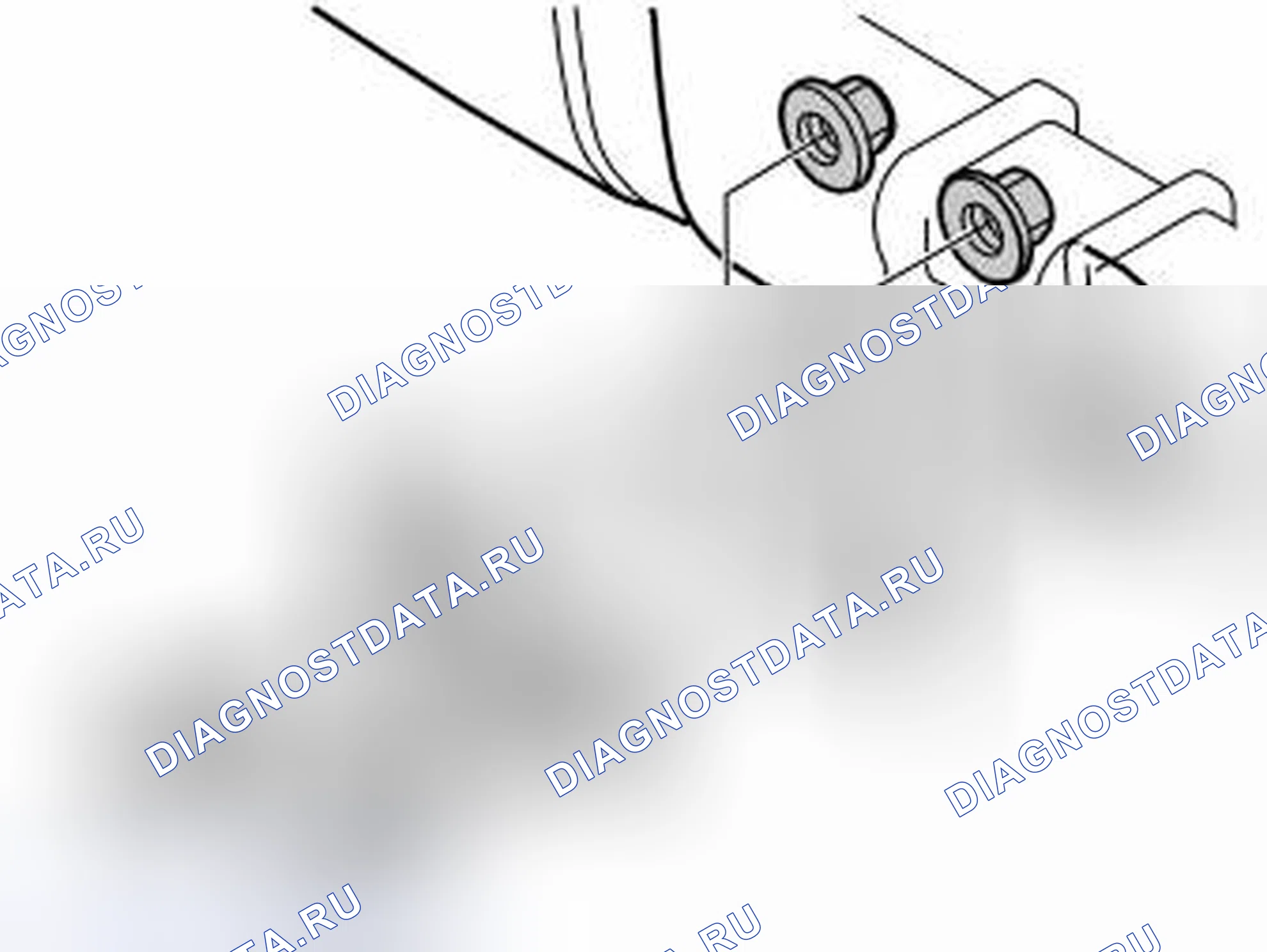 Рис. 99: Установка буксирного шара. Volvo XC70 I рестайлинг