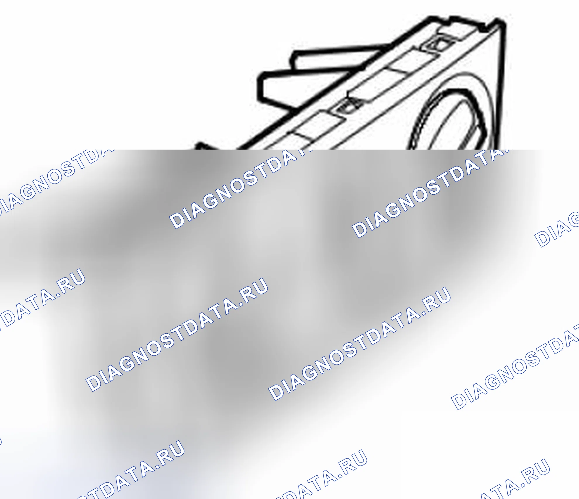 Рис. 488: Пульт управления, ручной климат-контроль (504). Kia Optima II