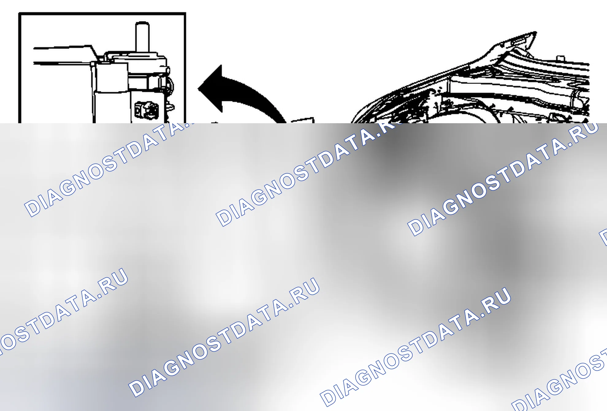 Рис. 6: Замена конденсатора кондиционера (Acadia, Outlook, Traverse). Chevrolet Traverse I