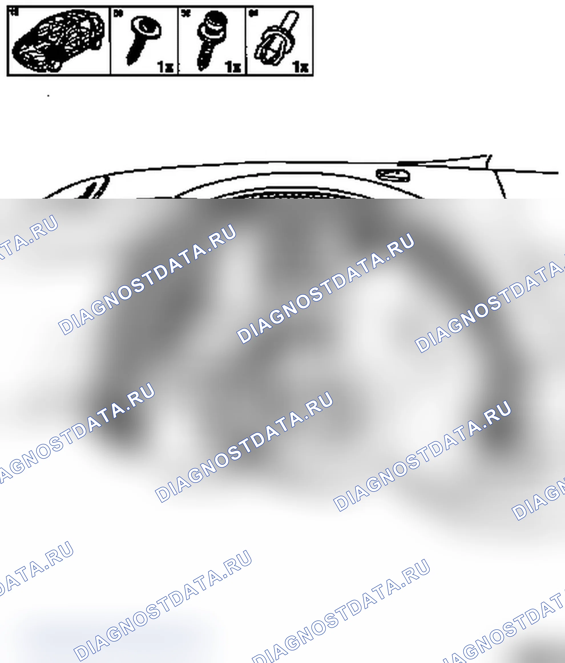 Демонтаж и установка модуля управления двигателя. Opel Astra G