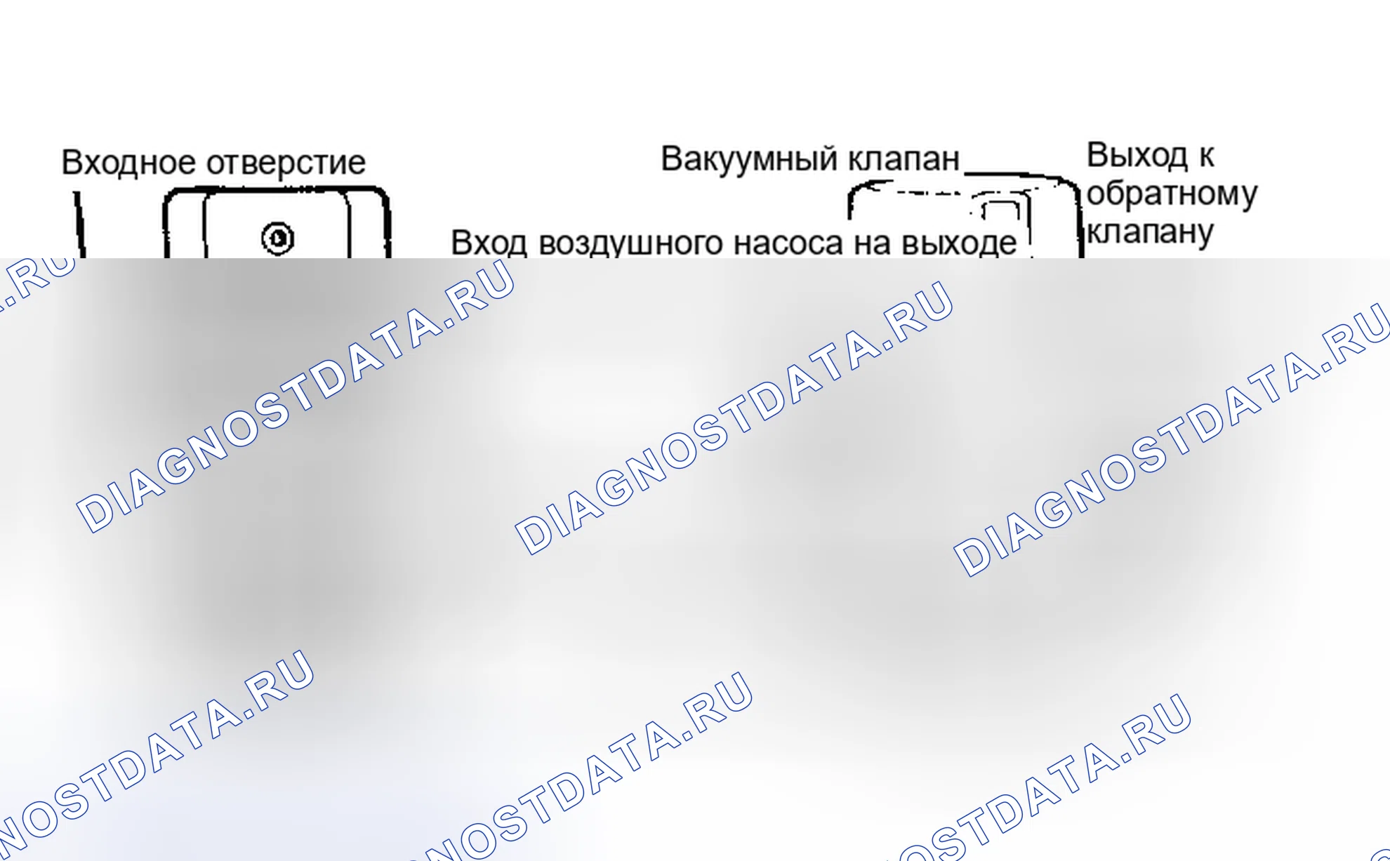 Рис. 133: Нормально открытые клапаны. Ford Taurus I