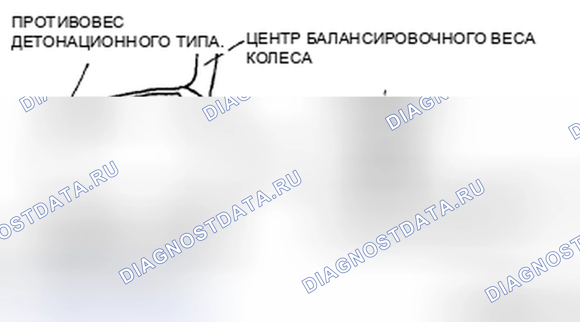 Рис. 10: Балансировочный груз детонационного типа (внутренний). Honda CR-V II рестайлинг