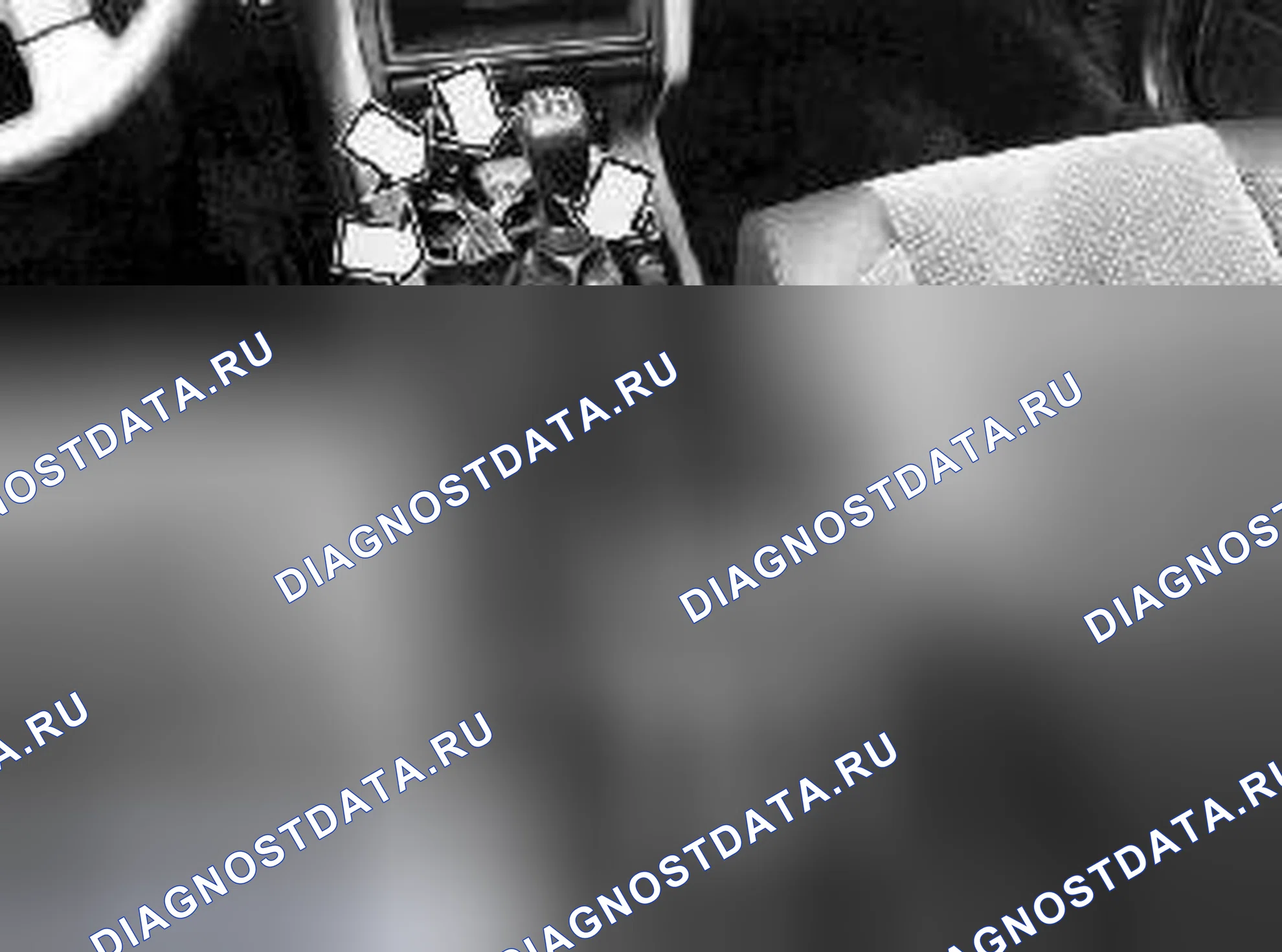 Рис. 886: Снятие центральной консоли. Volvo C70 I