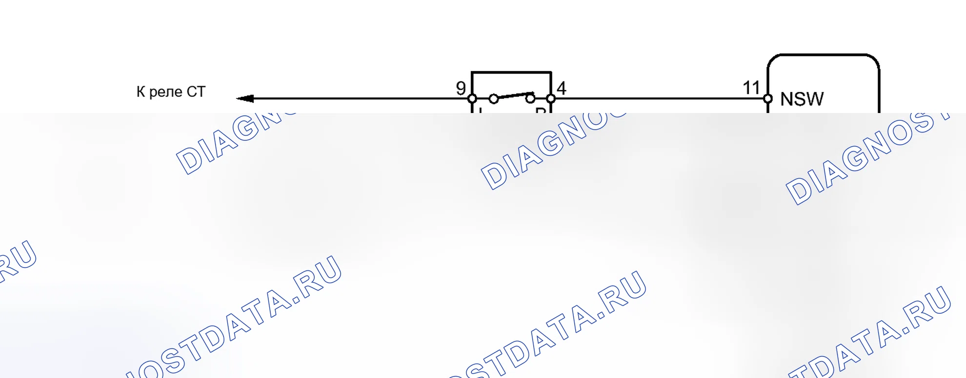 Рис. 1311: электросхема. Toyota Sienna III