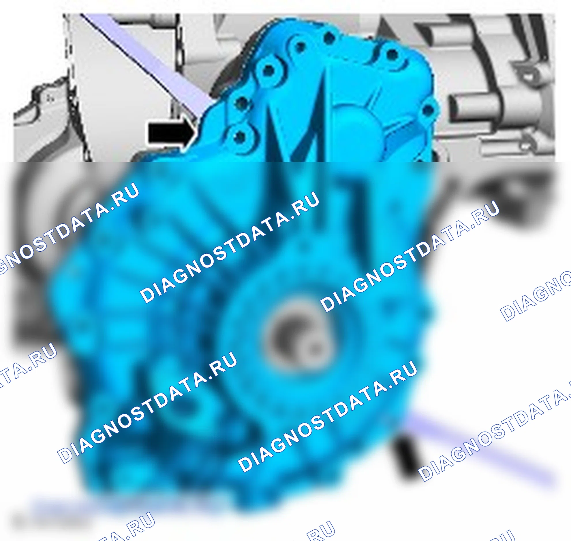Разборка коробки передач. Ford Transit VII