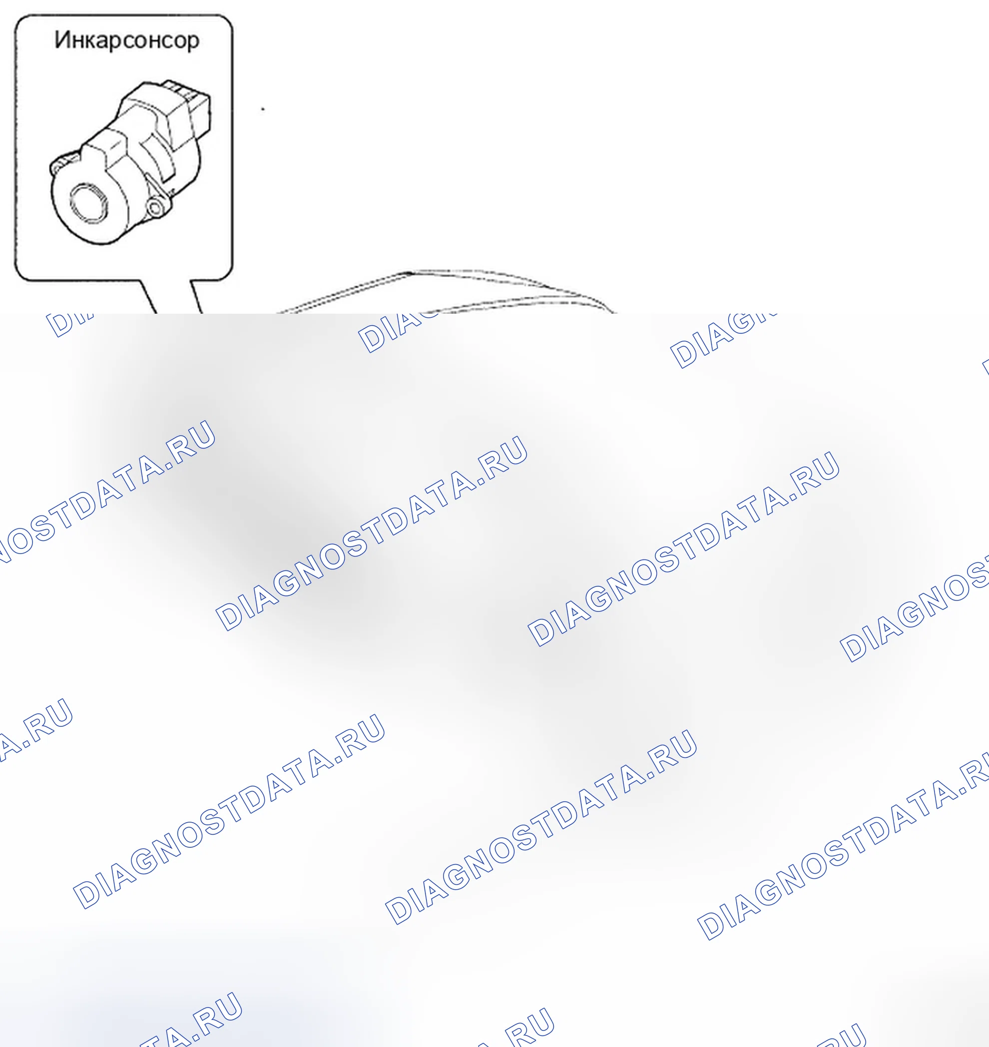 Рис. 11: РАСПОЛОЖЕНИЕ КОМПОНЕНТОВ. Hyundai Accent III