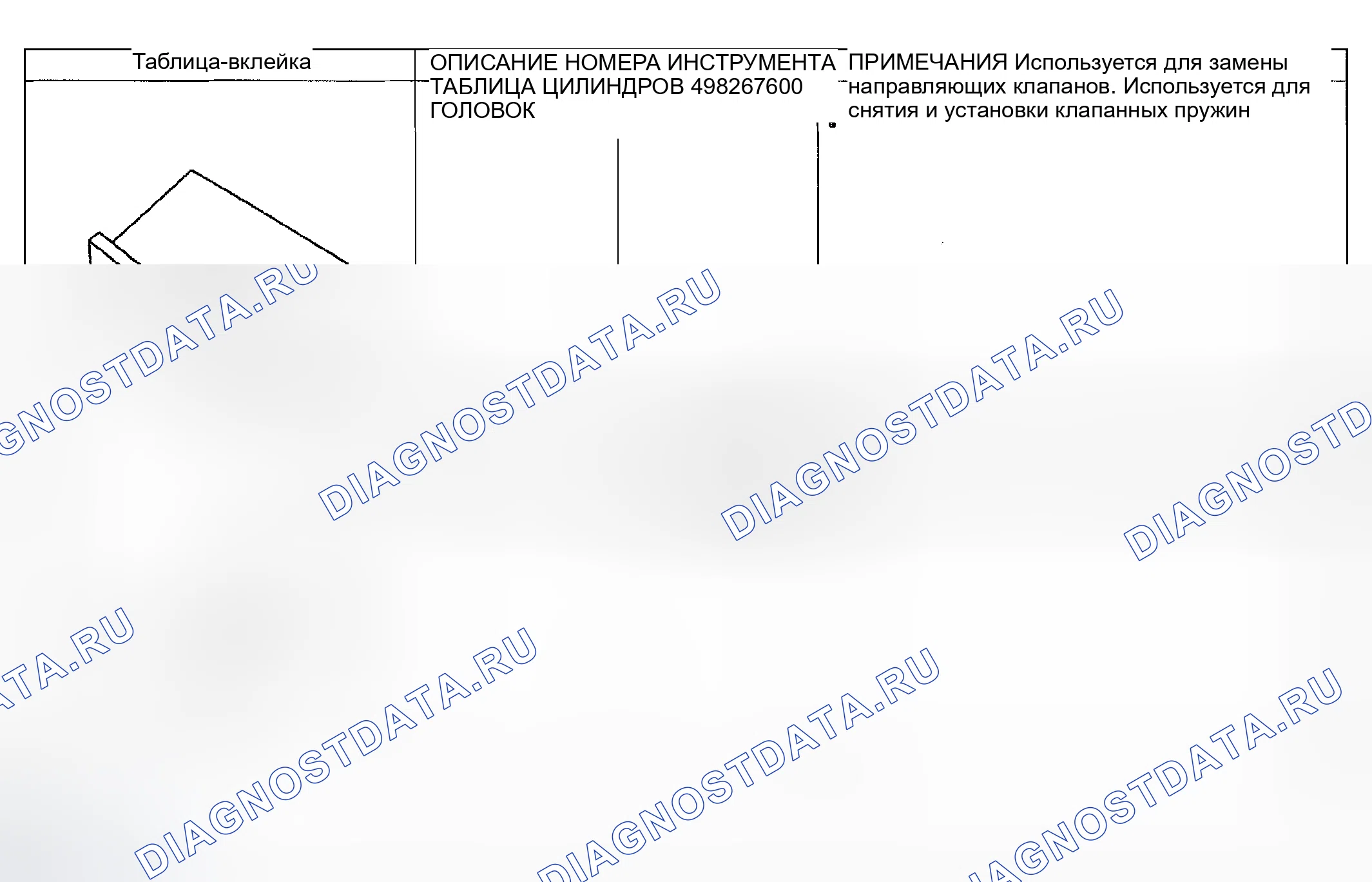 Рис. 684: СПЕЦИАЛЬНЫЕ ИНСТРУМЕНТЫ. Subaru Impreza GD/GC/GG рестайлинг