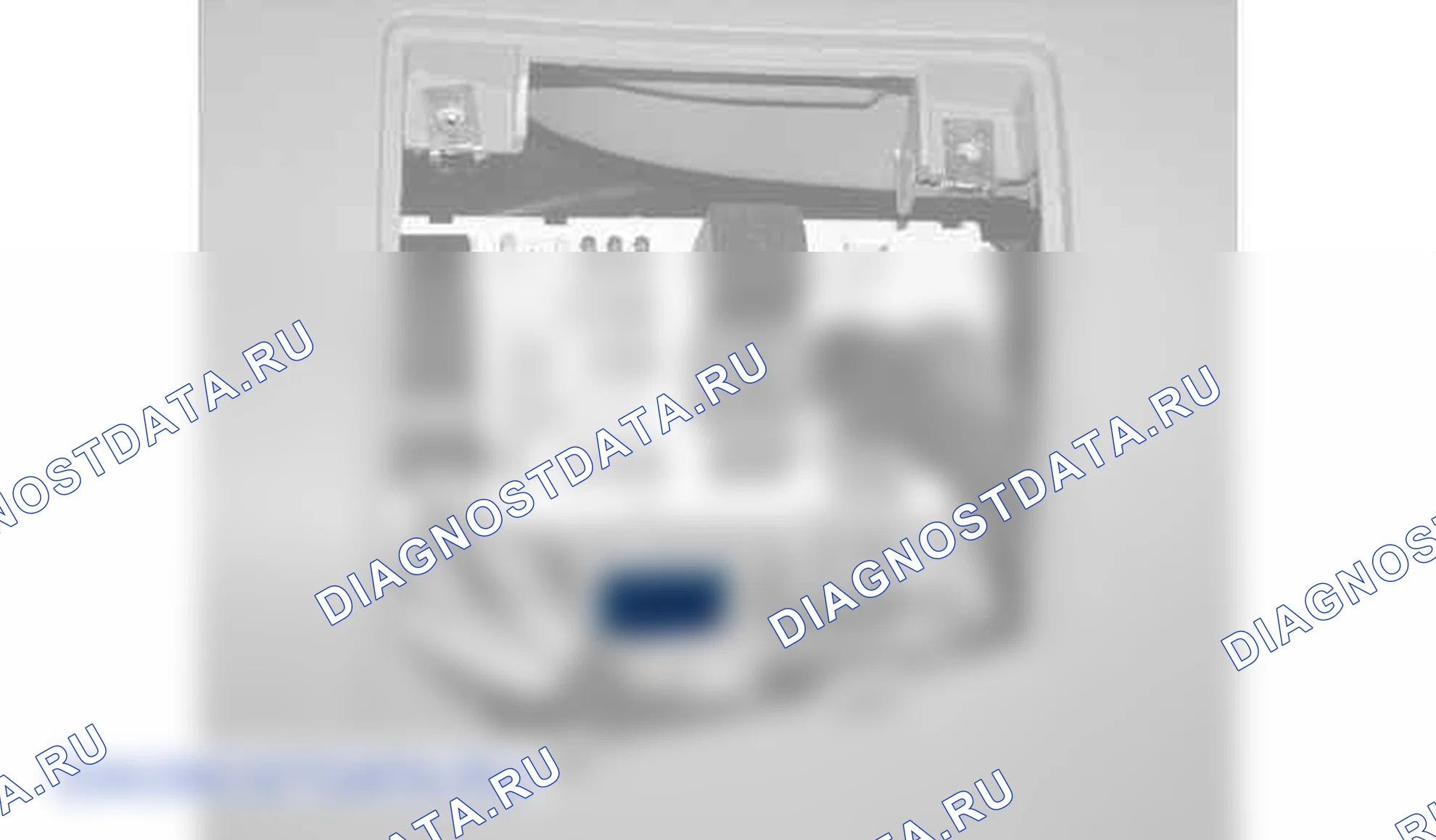 Представление: диагностический разъем - автомобиль CITROËN — d2am00fd. Citroen C5 I