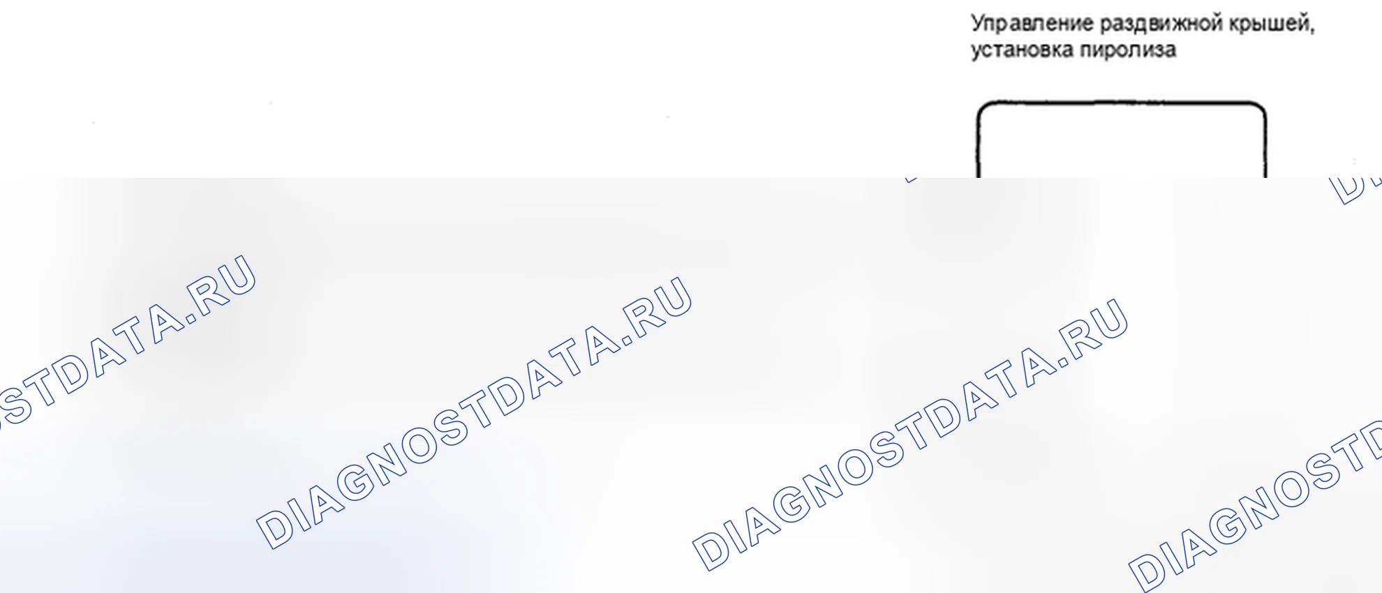 Рис. 69: Неисправность переключателя блокировки крыши - электросхема. Honda CR-V VI