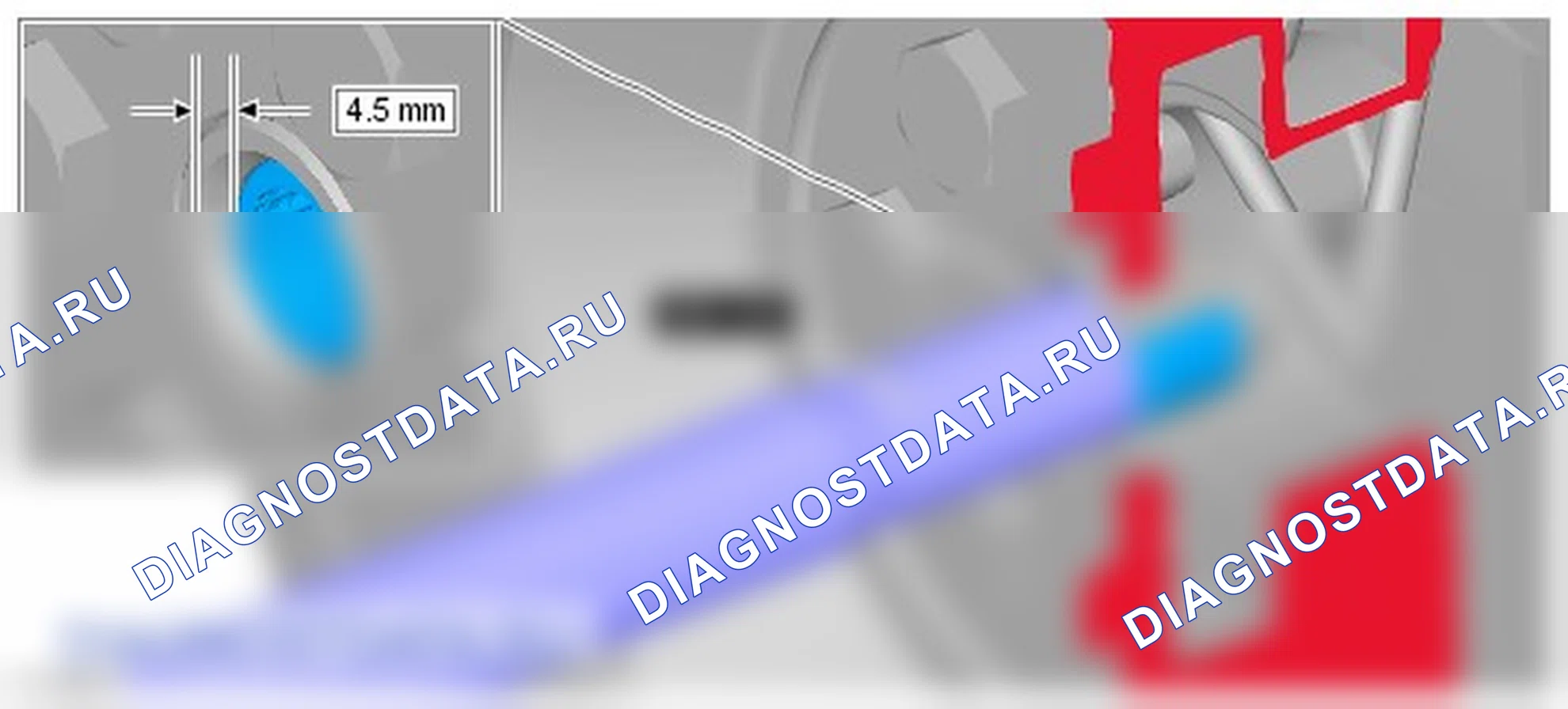 Как снять и установить направляющий подшипник. Ford Ranger T6