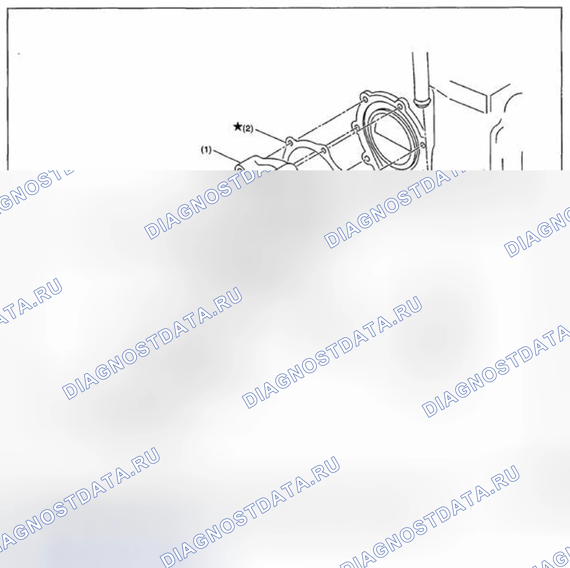 Рис. 36: ВОДЯНОЙ НАСОС. Subaru Impreza WRX STI GR