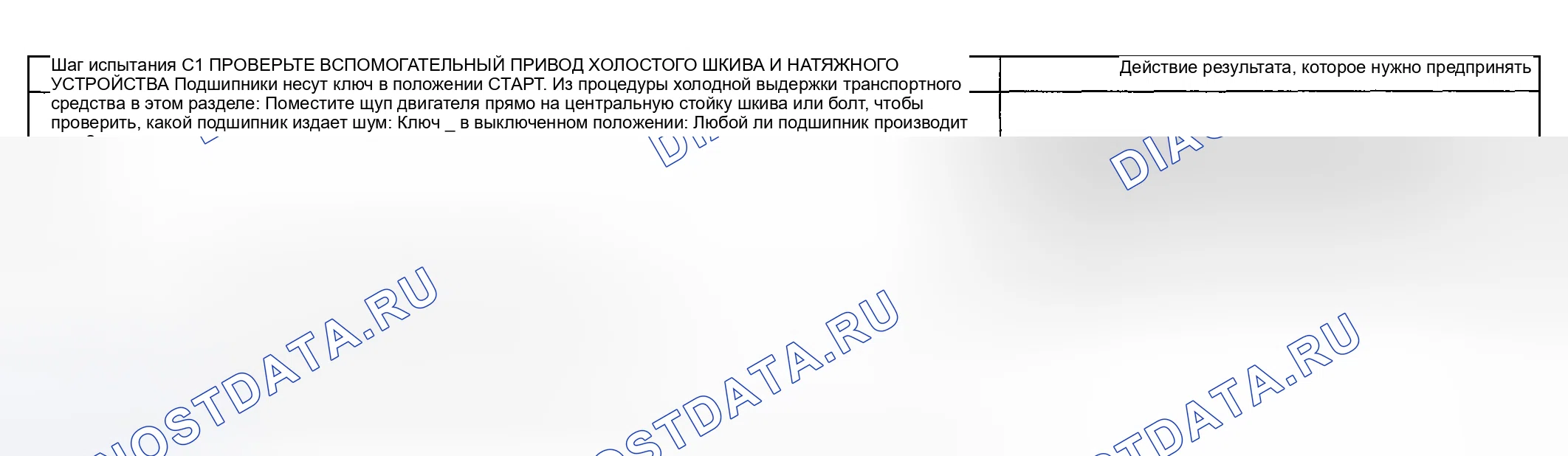 Рис. 16: ТОЧЕЧНОЕ ИСПЫТАНИЕ C: ПОДВЕСКА ВСПОМОГАТЕЛЬНОГО ПРИВОДА. Hyundai Nexo I