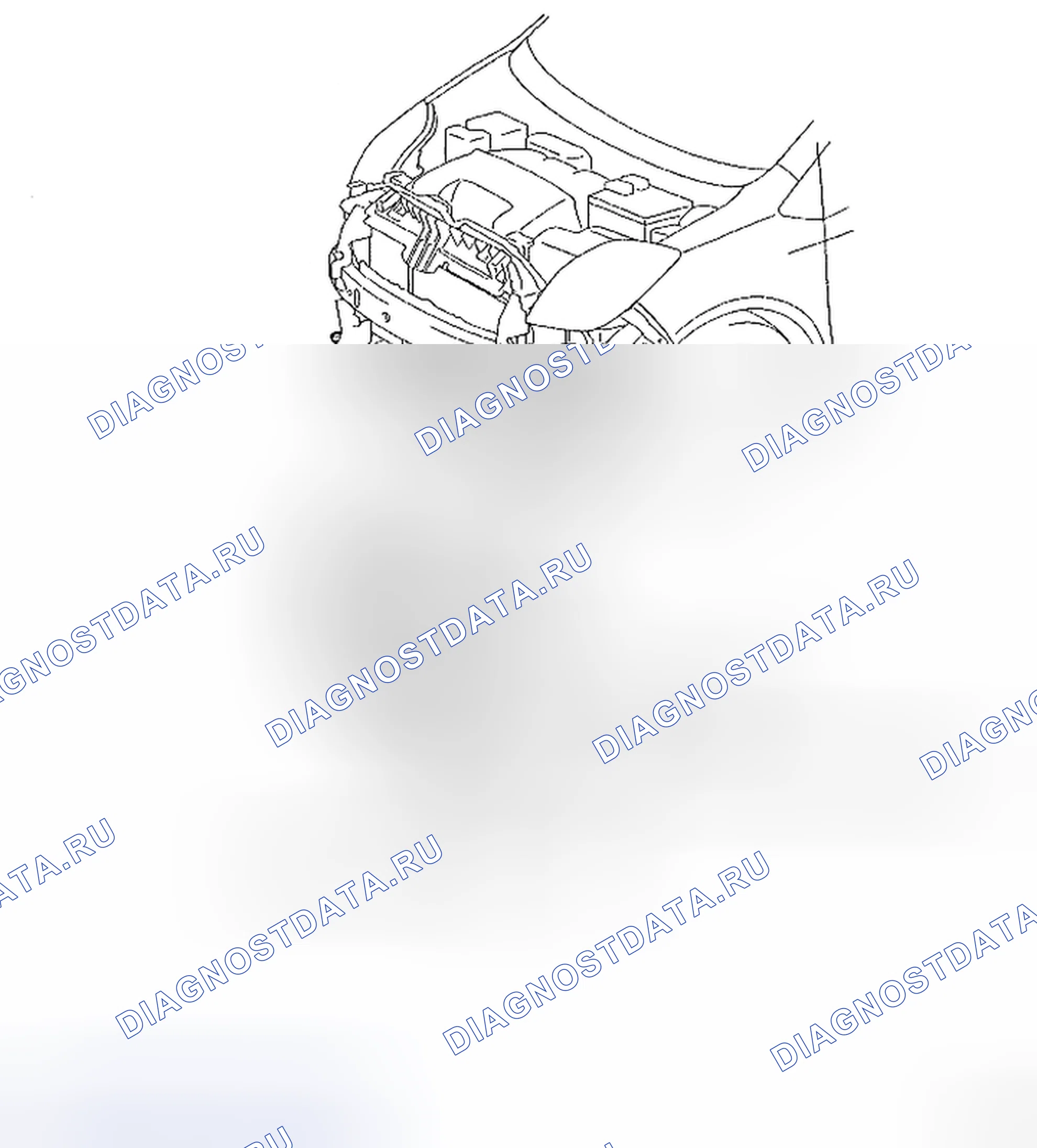 Рис. 298: КОМПОНЕНТЫ. Toyota Yaris II