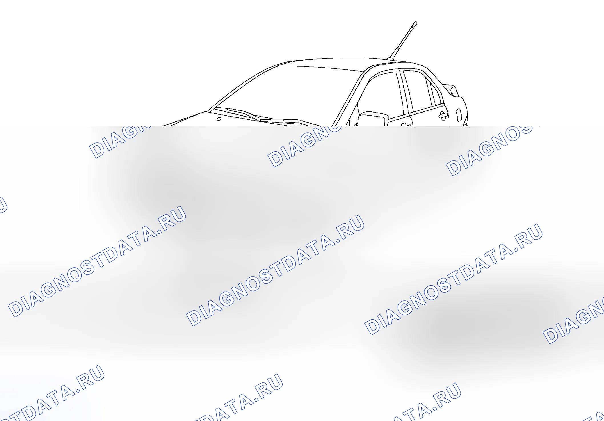 Рис. 12: ДЕМОНТАЖ И МОНТАЖ. Mitsubishi Lancer IX рестайлинг