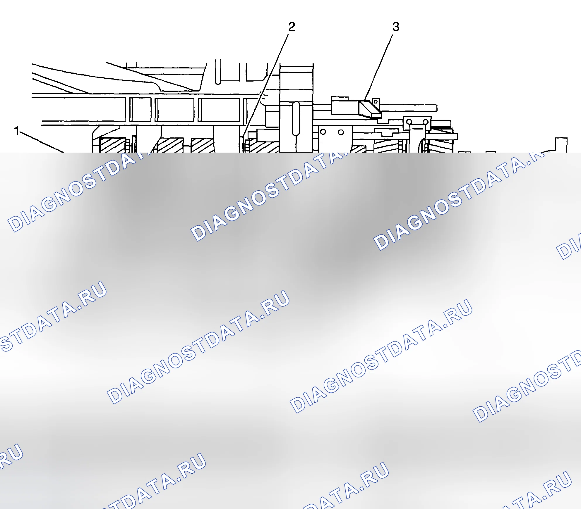 Рис. 9: Описание и работа системы передачи. Chevrolet Cab & Chassis Silverado 3500 GMT800 early
