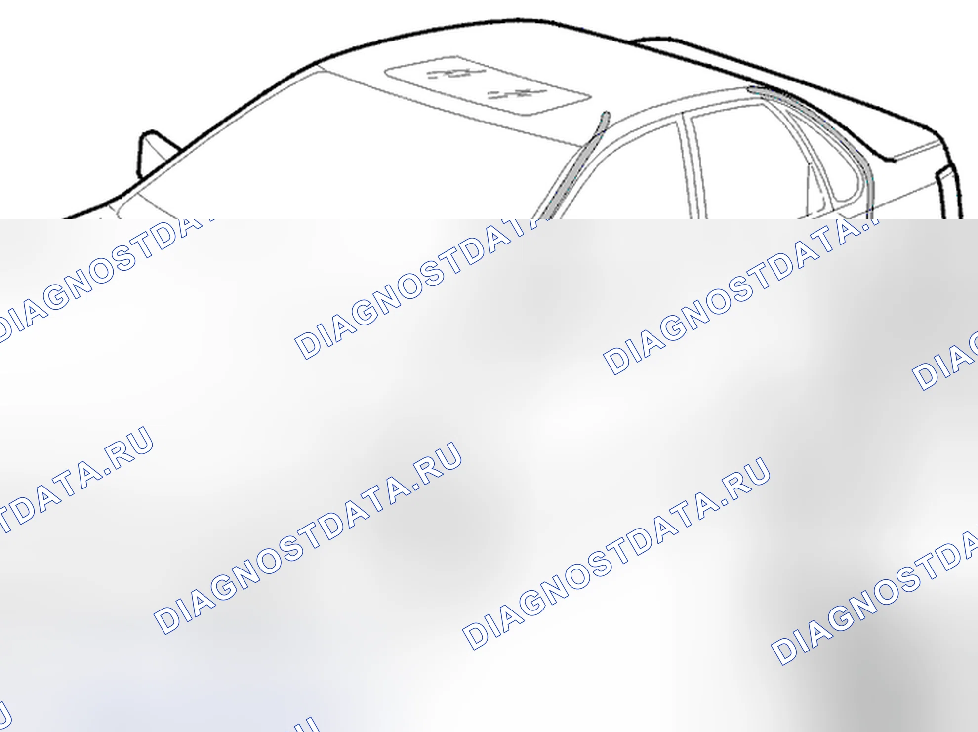 Рис. 101: Установка дренажных шлангов. Volvo S40 I рестайлинг