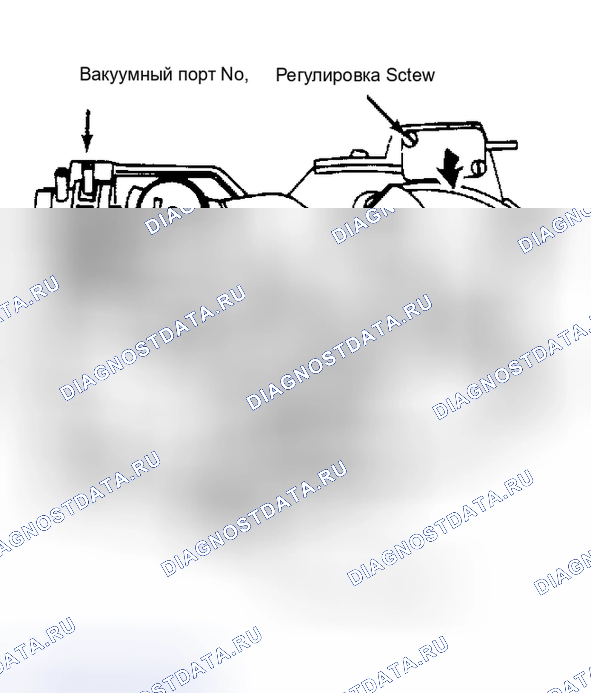 Рис. 6: Регулировка микропереключателя Повернуть переключатель против часовой стрелки.. Audi Coupe B2