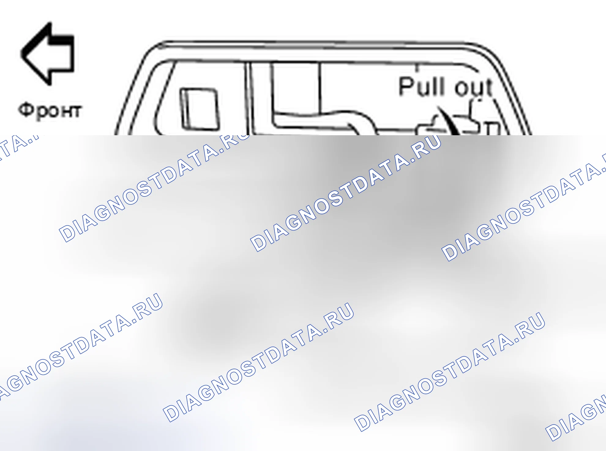 Рис. 4: ДЕМОНТАЖ. Nissan X-Trail I