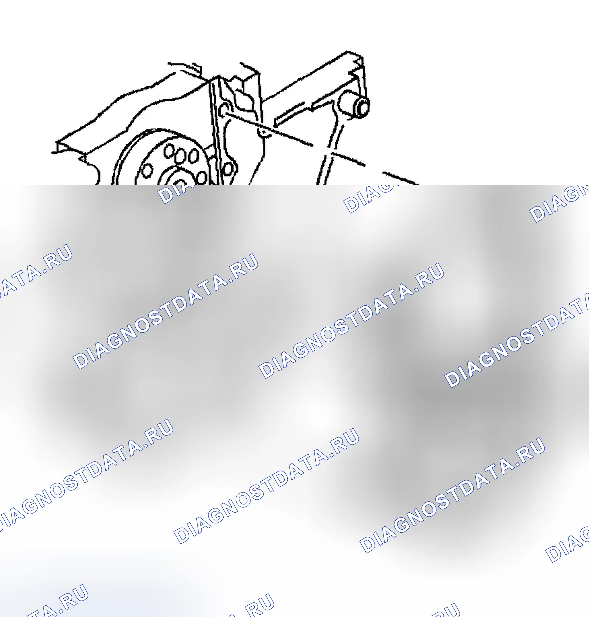 Рис. 558: Масляное уплотнение и корпус коленчатого вала - Демонтаж. Chevrolet Impala VIII