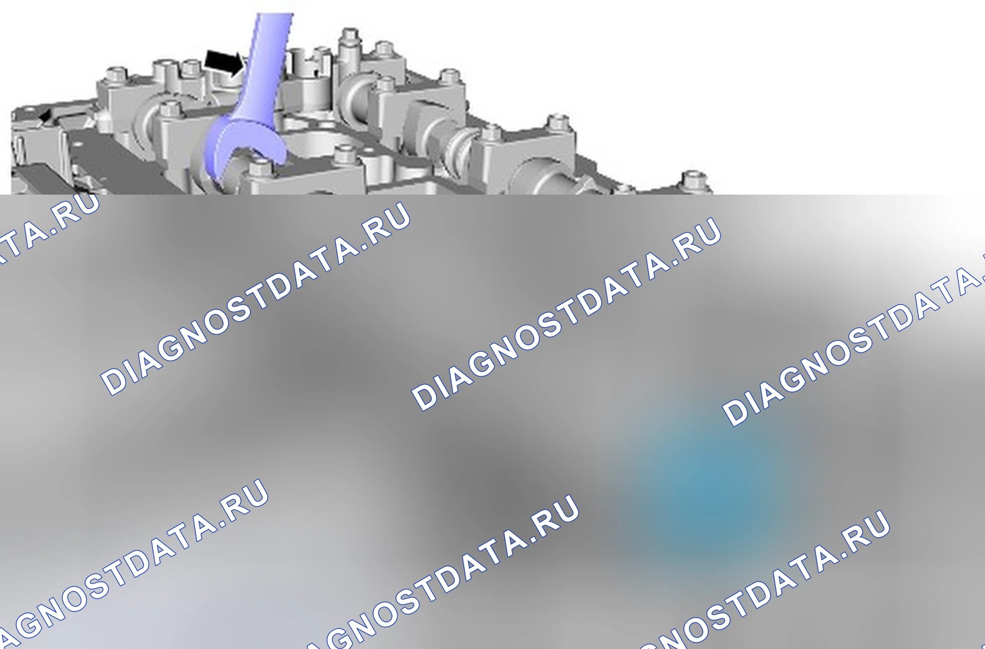 Разборка двигателя. Ford Galaxy III