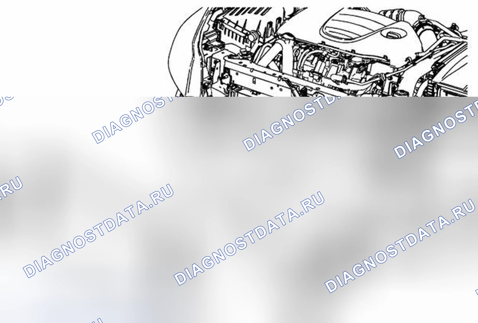 Рис. 106: Замена охладителя наддувочного воздуха. Buick Regal V