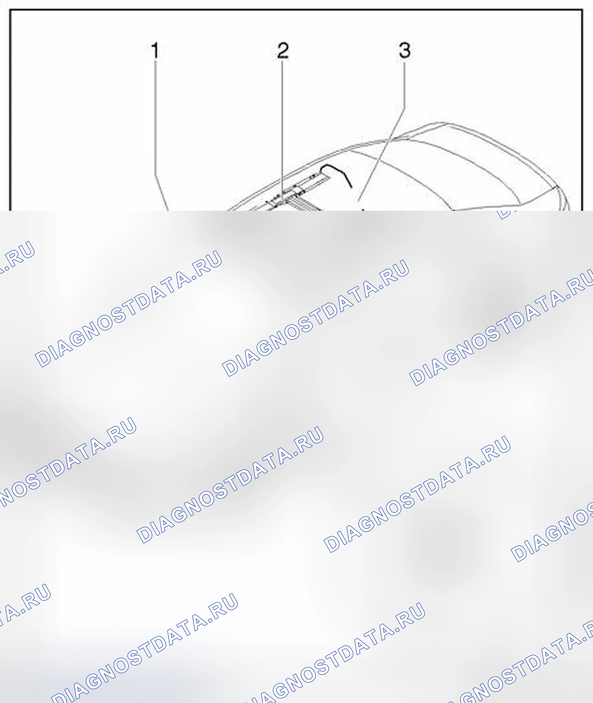 Рис. 43: Шланги для слива воды. Audi A6 С6