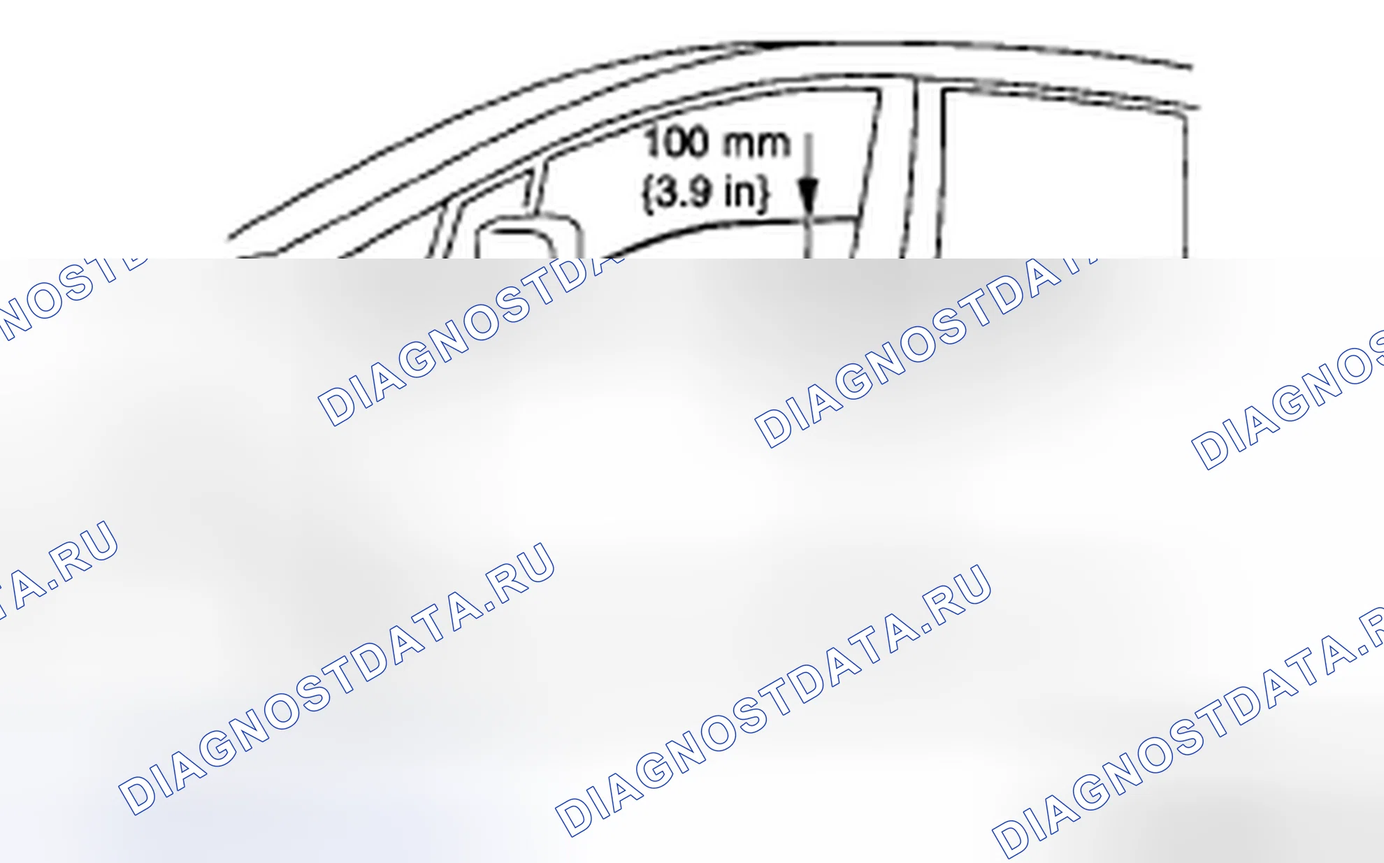Рис. 2: СНЯТИЕ / УСТАНОВКА СТЕКЛА ПЕРЕДНЕЙ ДВЕРИ. Mazda 5 I рестайлинг