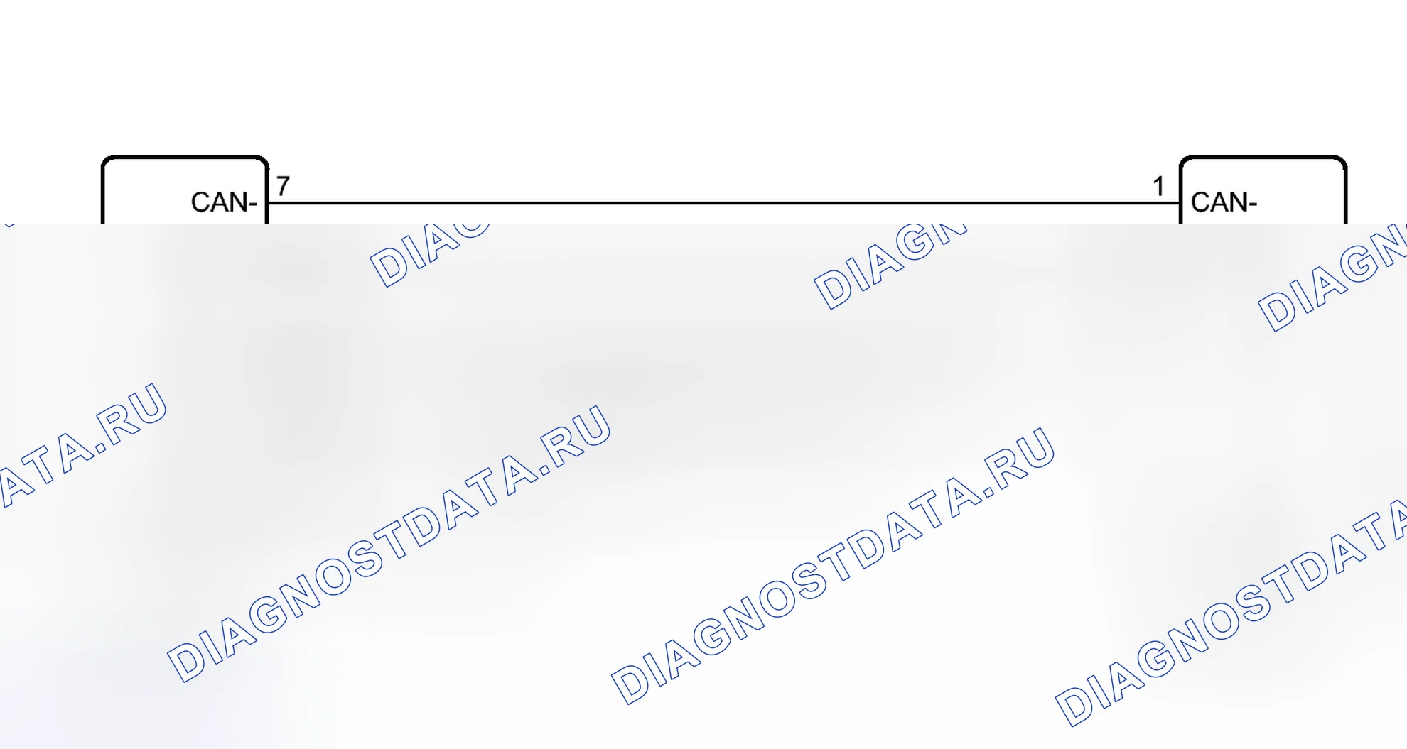 Рис. 443: электросхема. Toyota Camry XV50