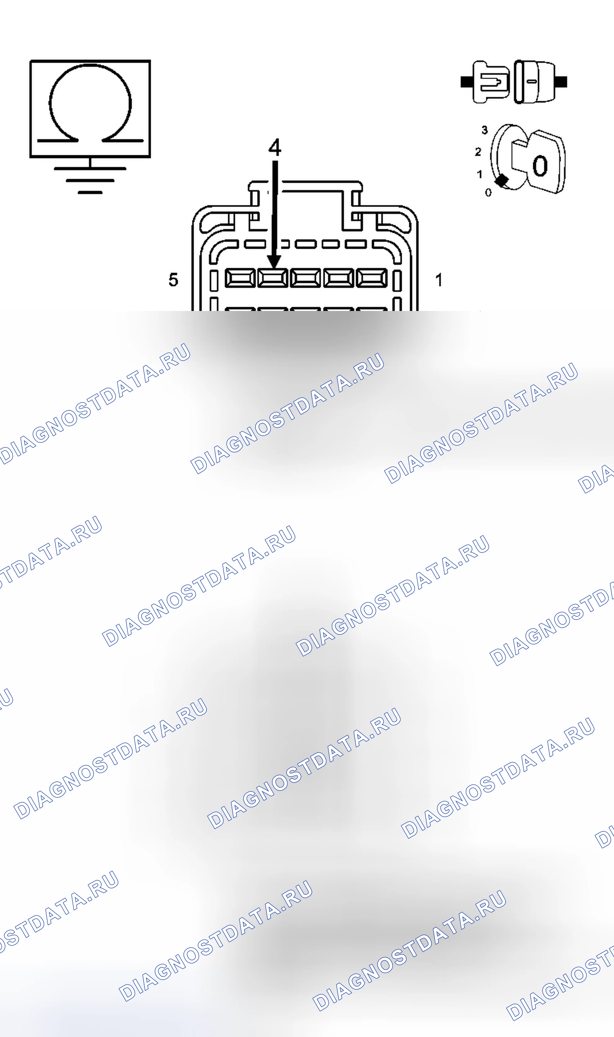 Рис. 410: Диагностический тест. Dodge Dakota III