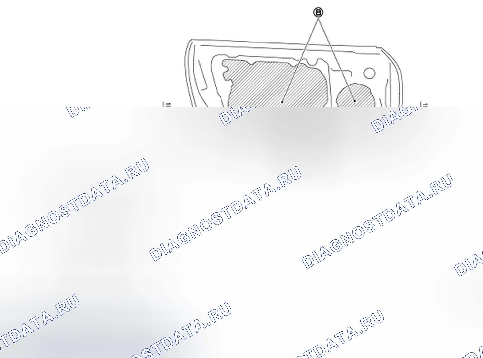 Рис. 111: ДВЕРЬ. Infiniti G37 IV рестайлинг