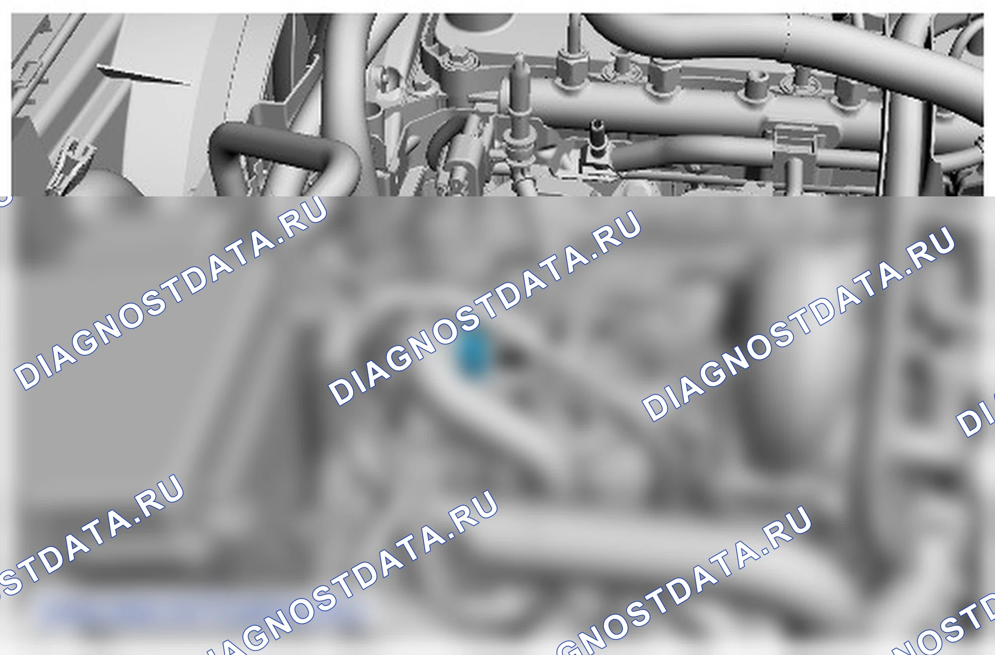 Как снять и установить омыватель топливного насоса. Ford Transit VIII