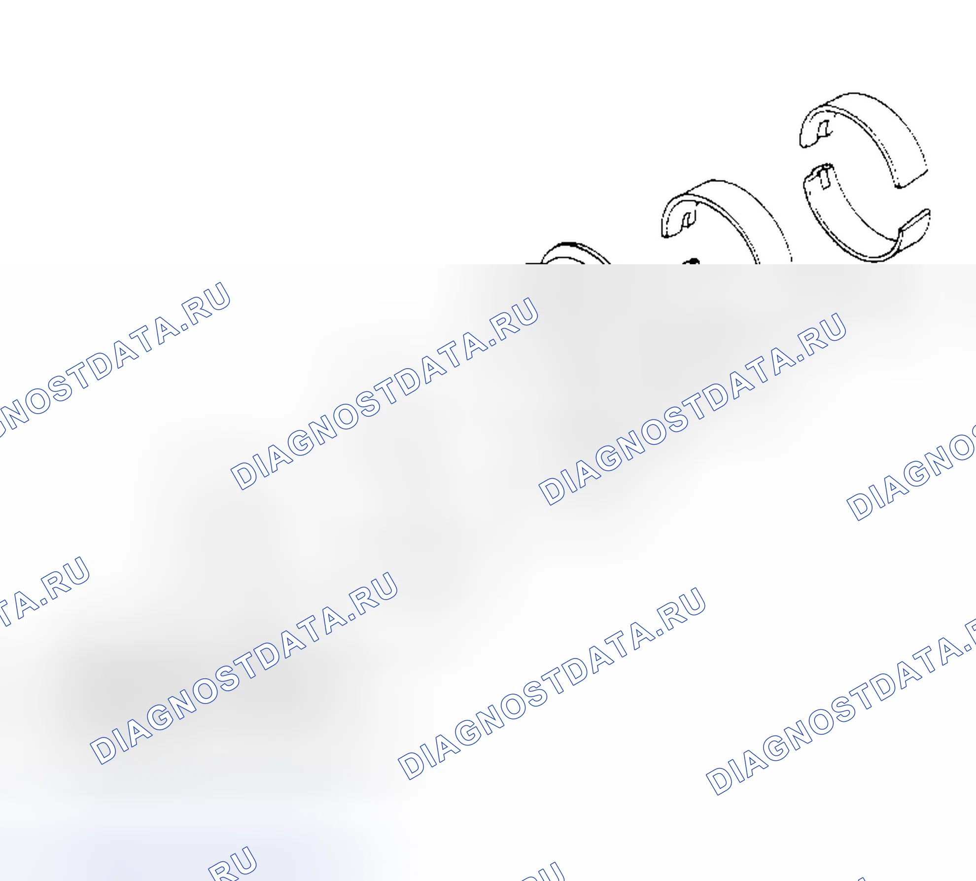 Рис. 160: ЗАЗОР ПОДШИПНИКА. Honda Odyssey (North America) I