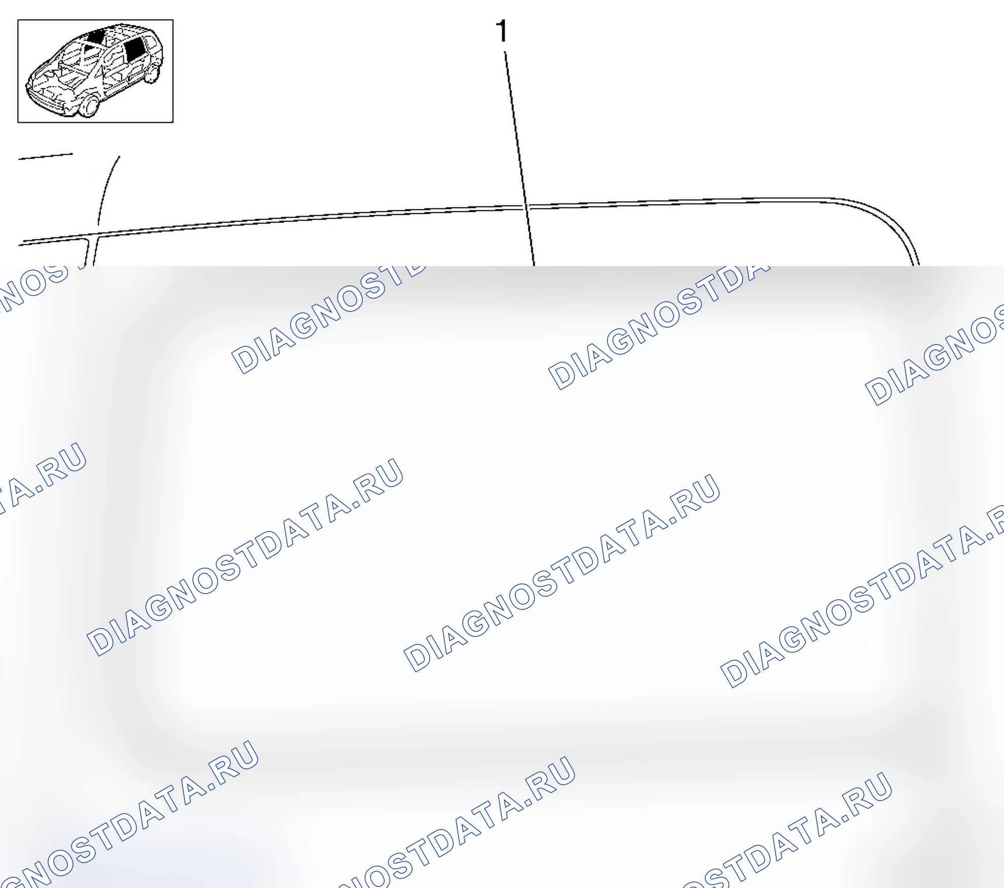 Заменить боковое окно средней стойки (F06 / F25) (BO-46974). Opel Combo C