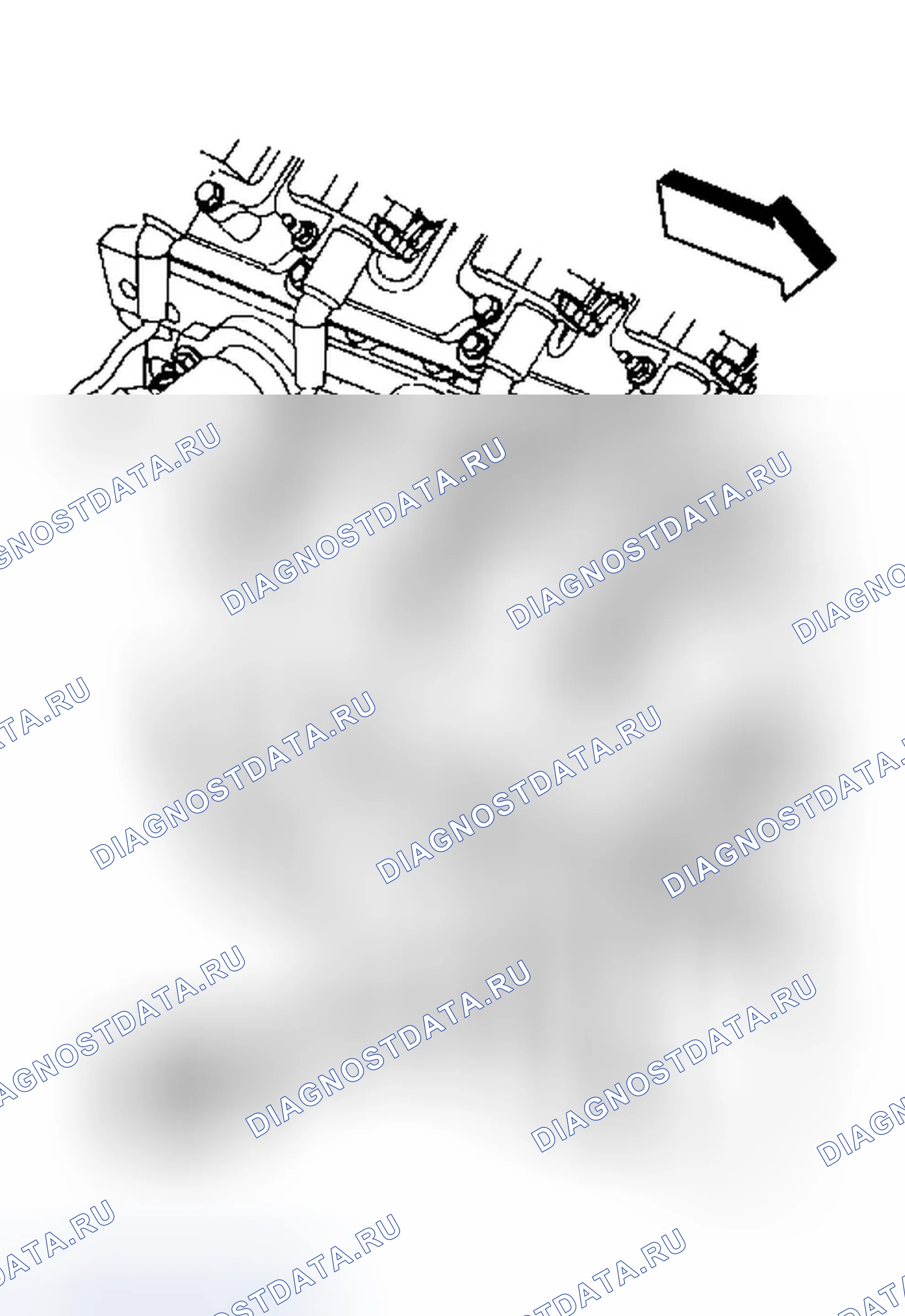Рис. 111: Порядок демонтажа. Cadillac CTS I