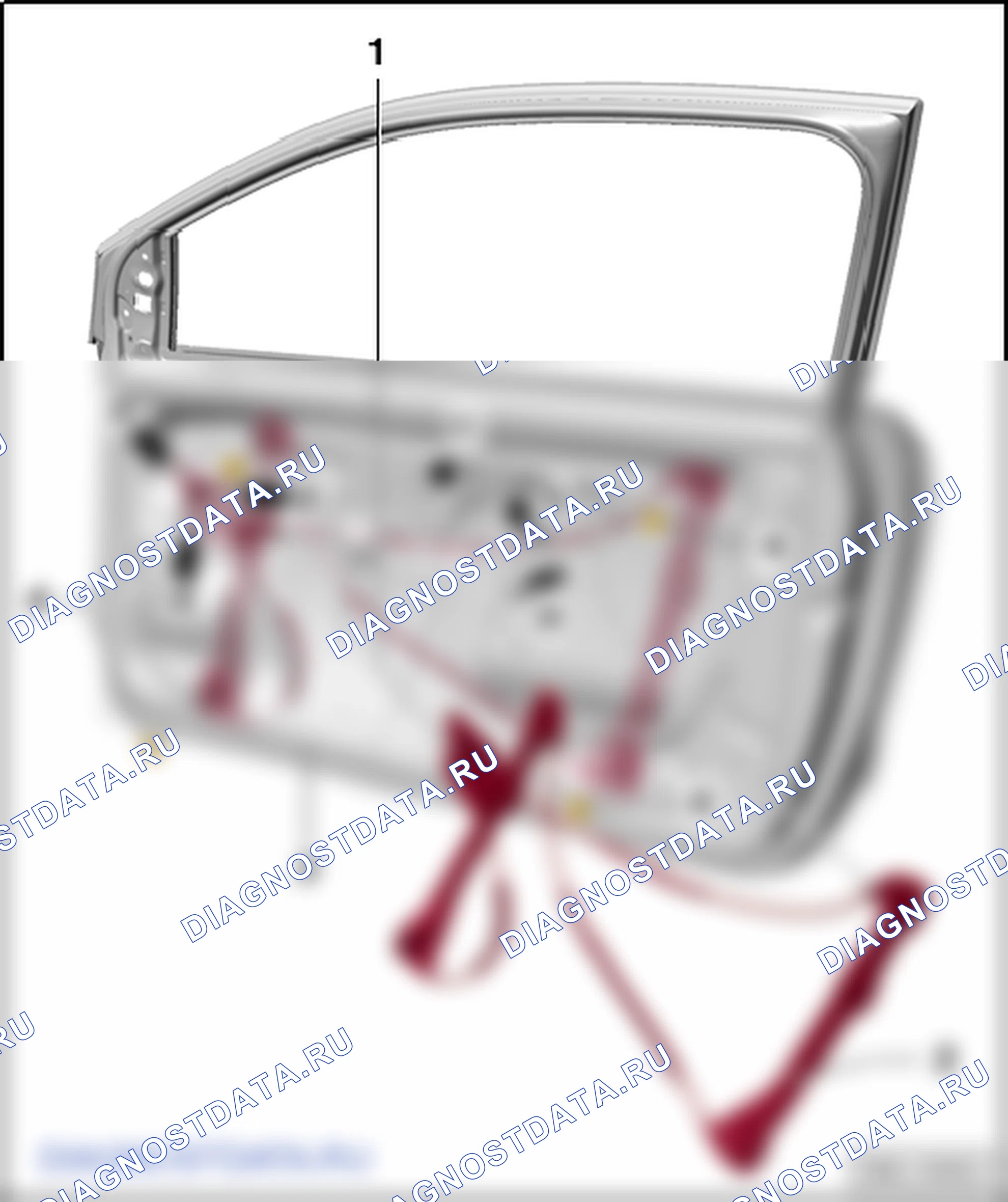 Детали дверей. SEAT Toledo Iv