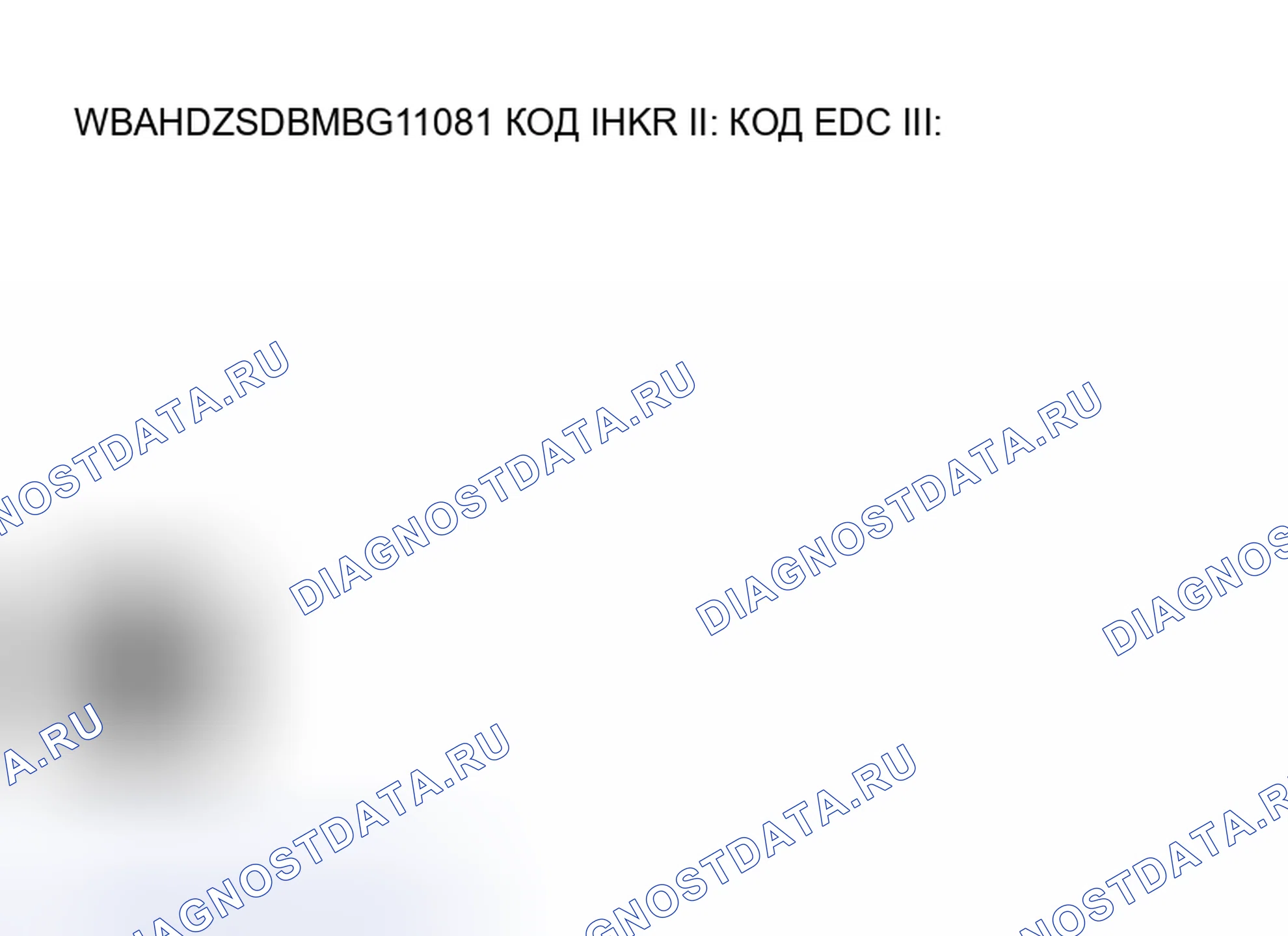 Рис. 168: Идентификация кодового номера. BMW M5 E39