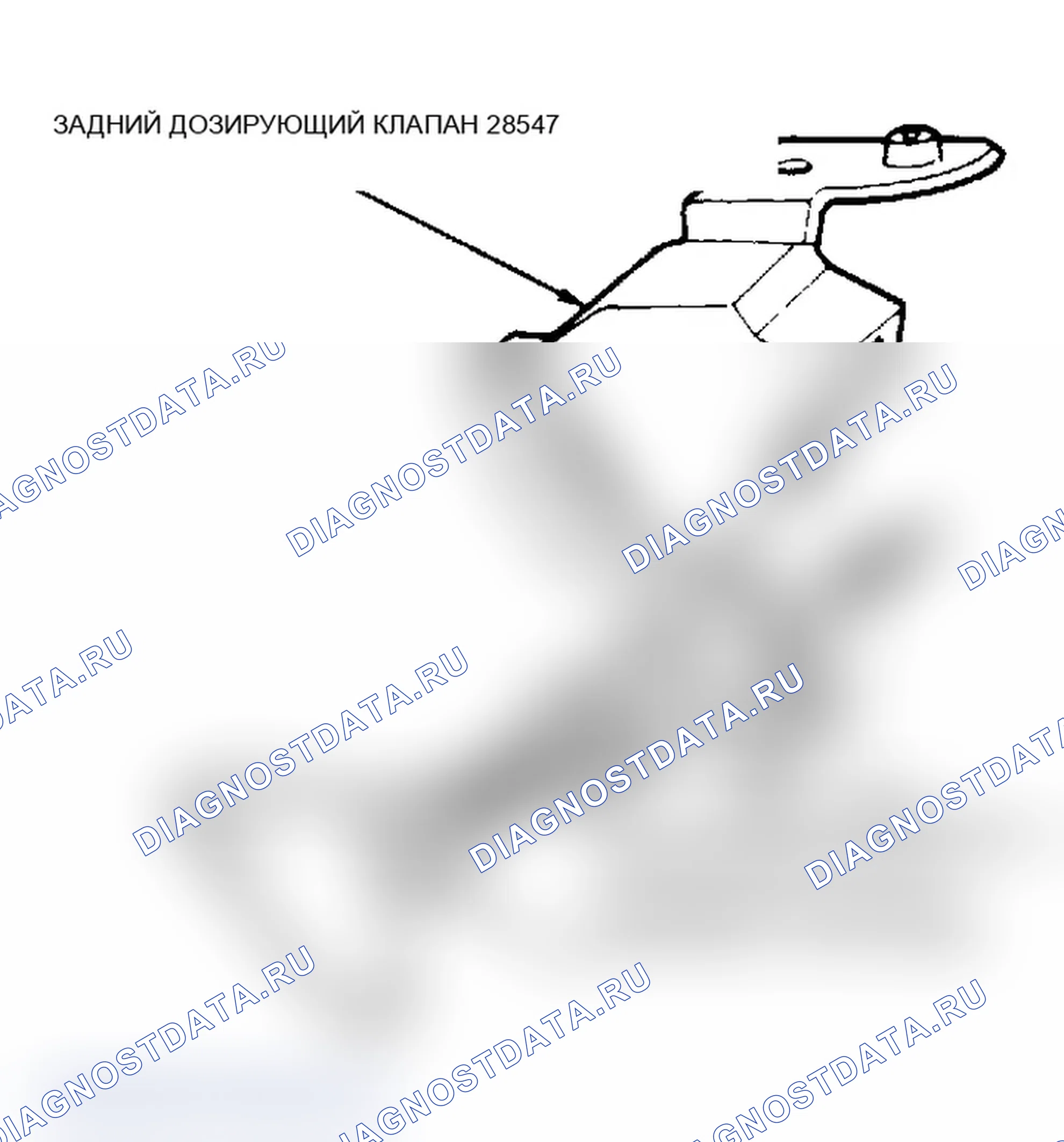 Рис. 6: Повышение давления в задних тормозах. Mercury Sable I