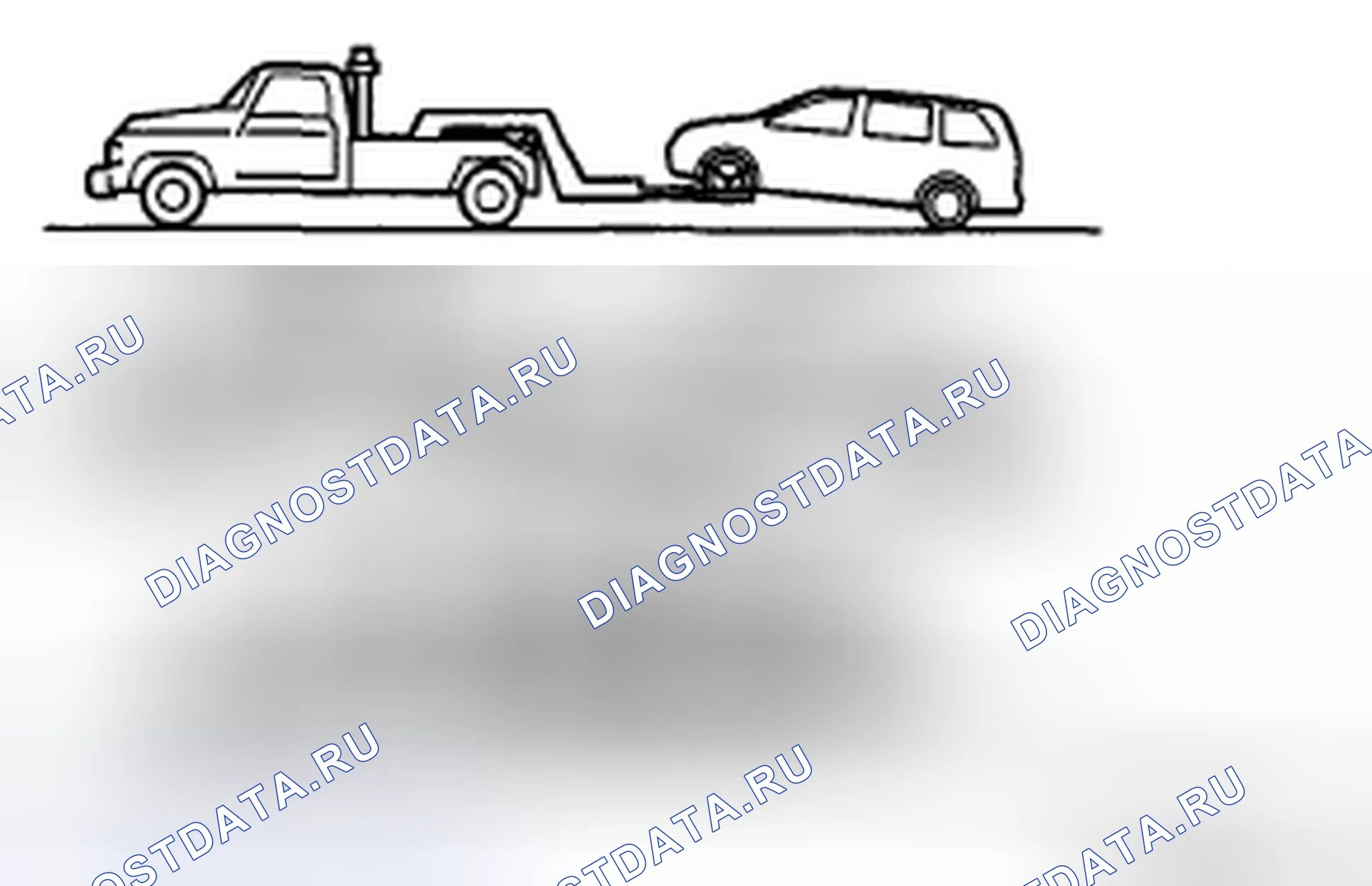 Рис. 58: Буксировка. Audi R8 I