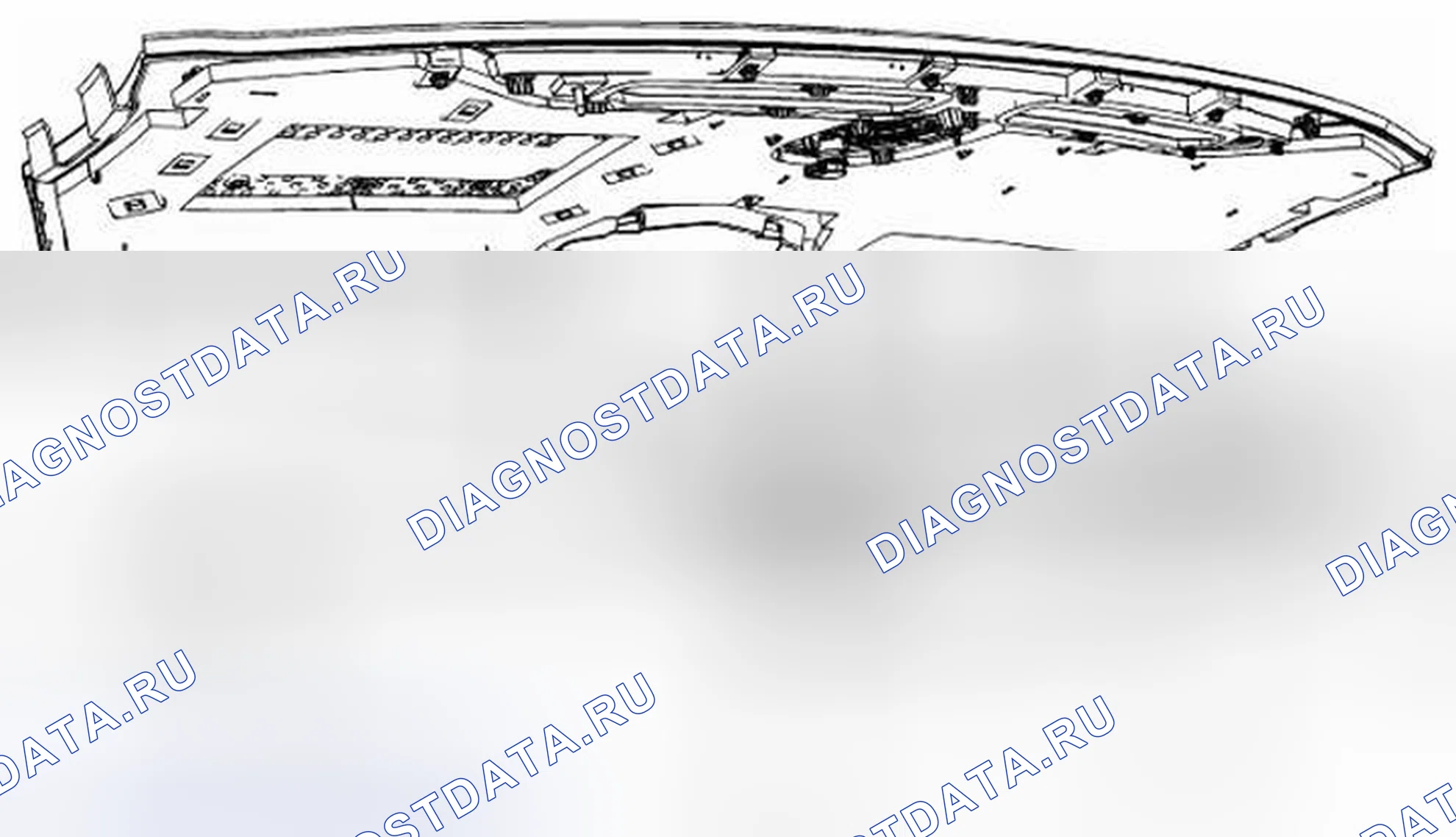 Рис. 92: Замена сопла размораживателя лобового стекла. Kia Optima I