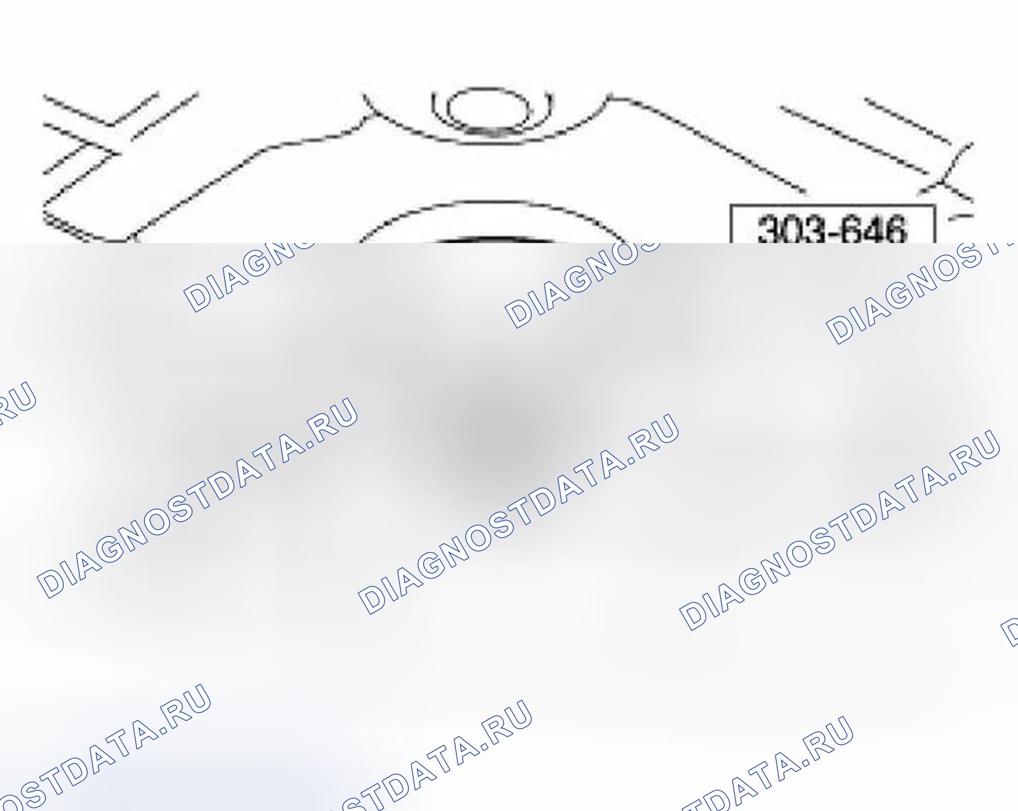 Рис. 338: Установка. Ford Thunderbird XI